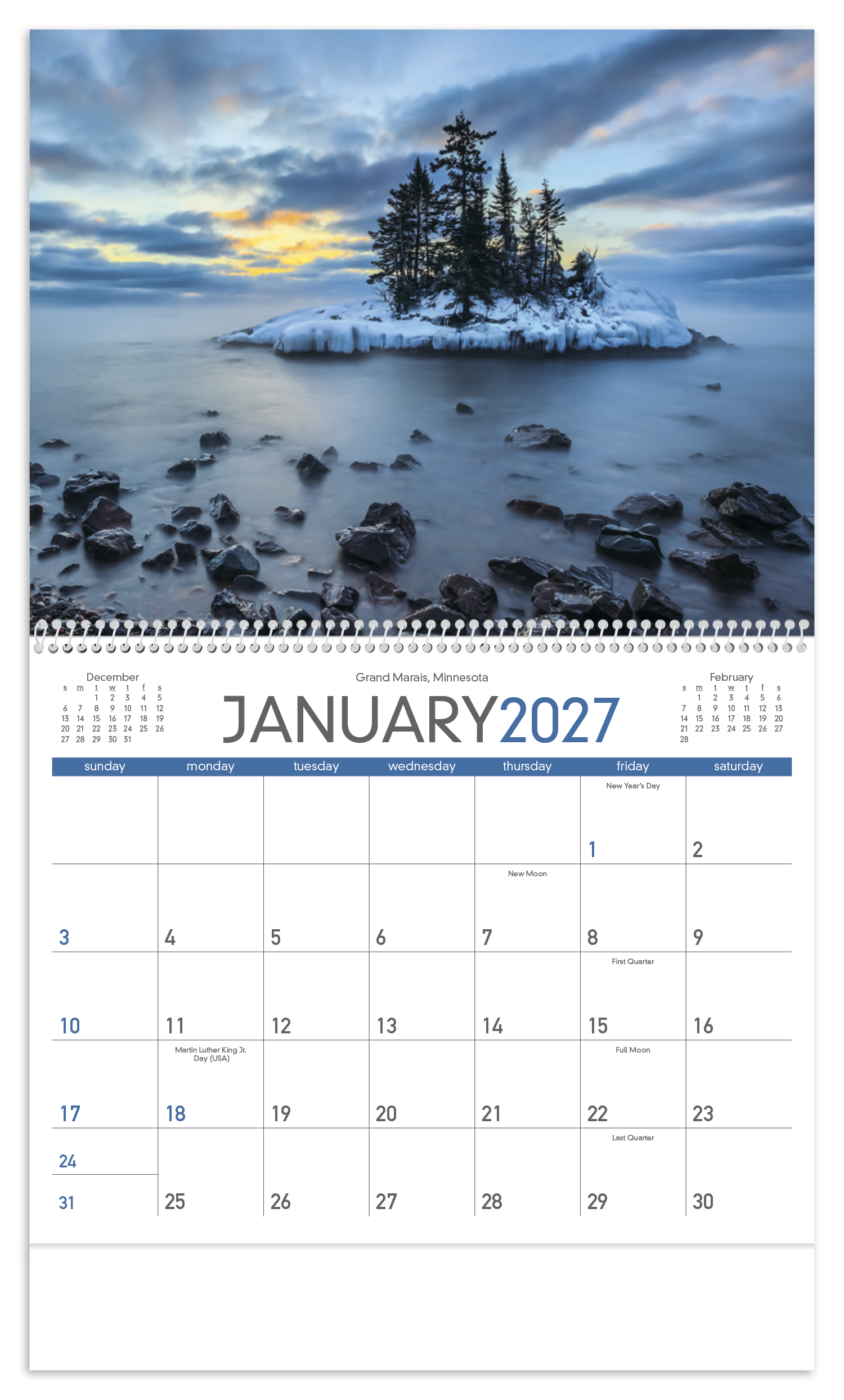 Beautiful America Calendar