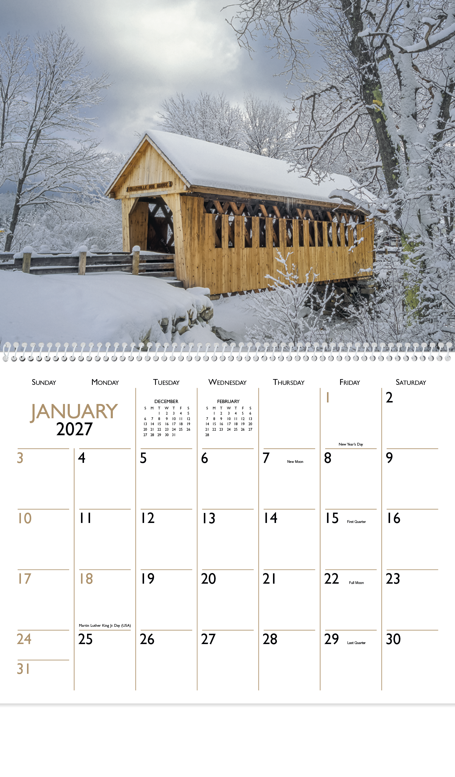 Bridges Calendar