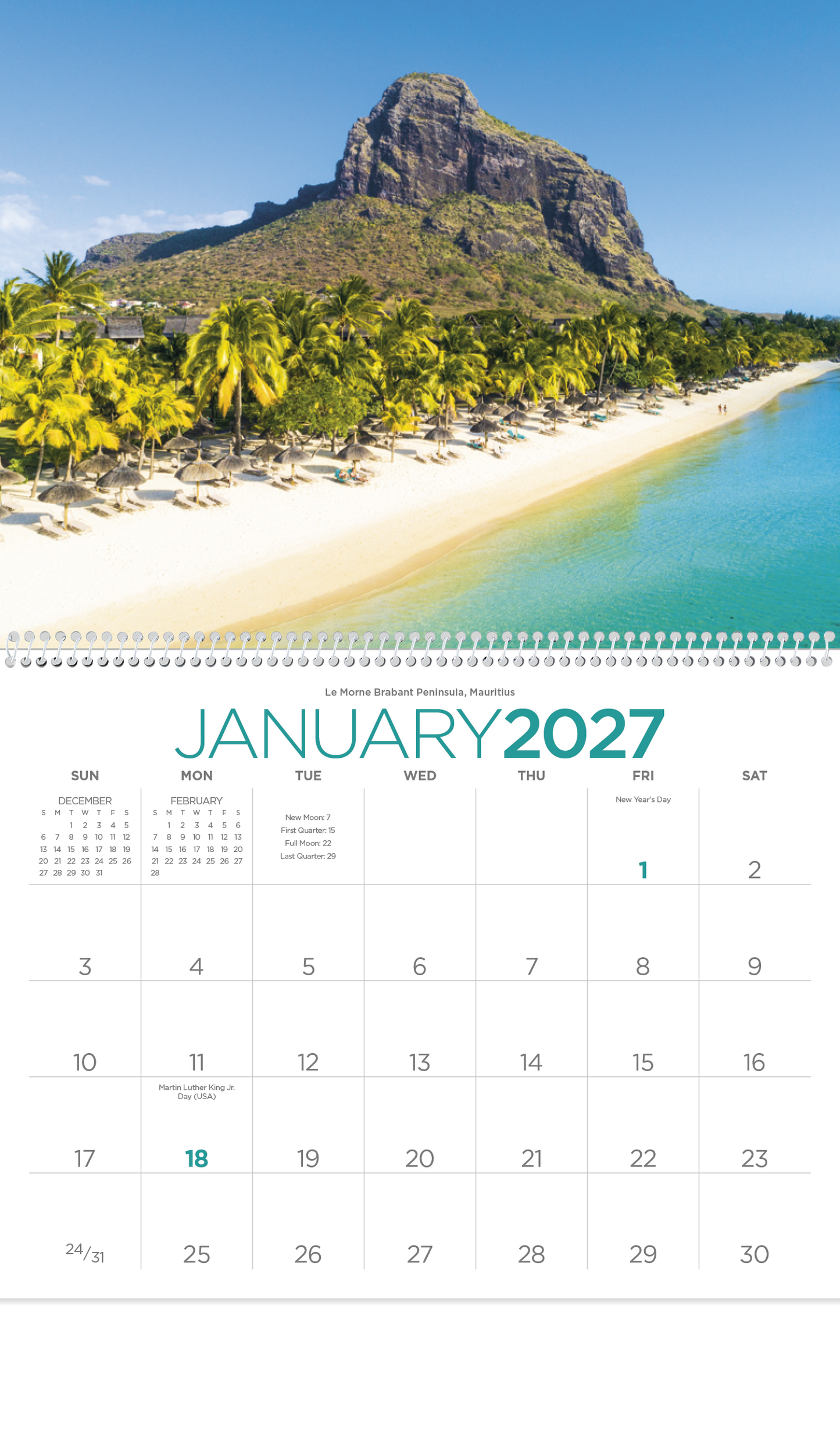 Beaches Calendar
