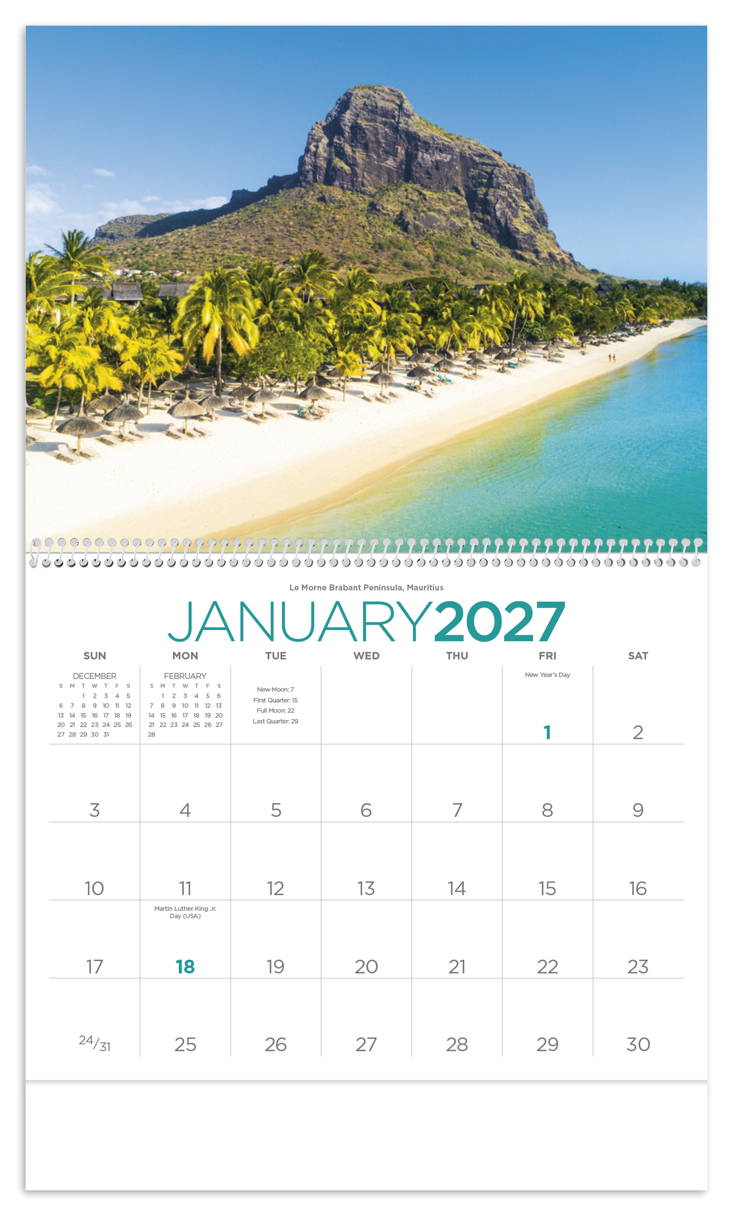 Beaches Calendar