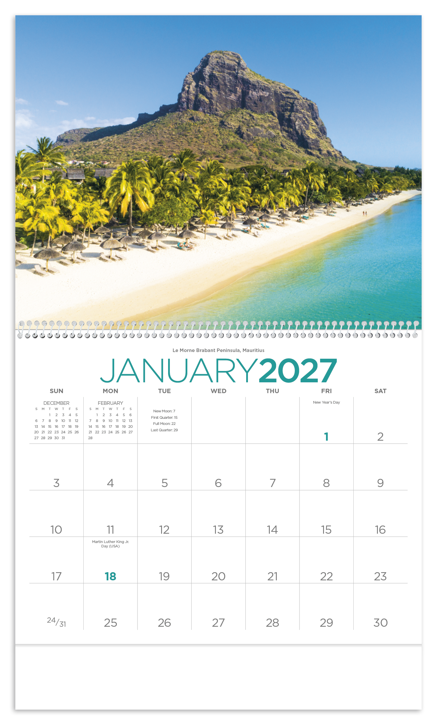 Beaches Calendar