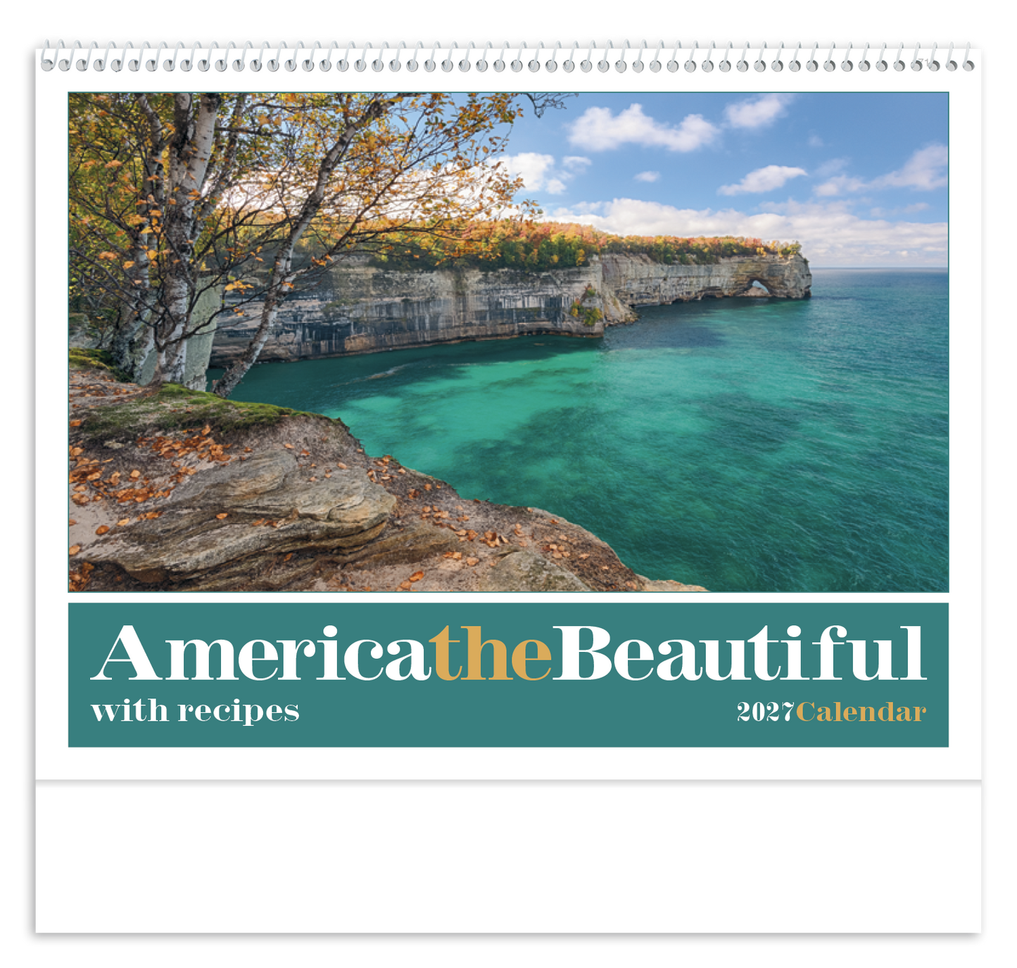 America the Beautiful with Recipes Calendar