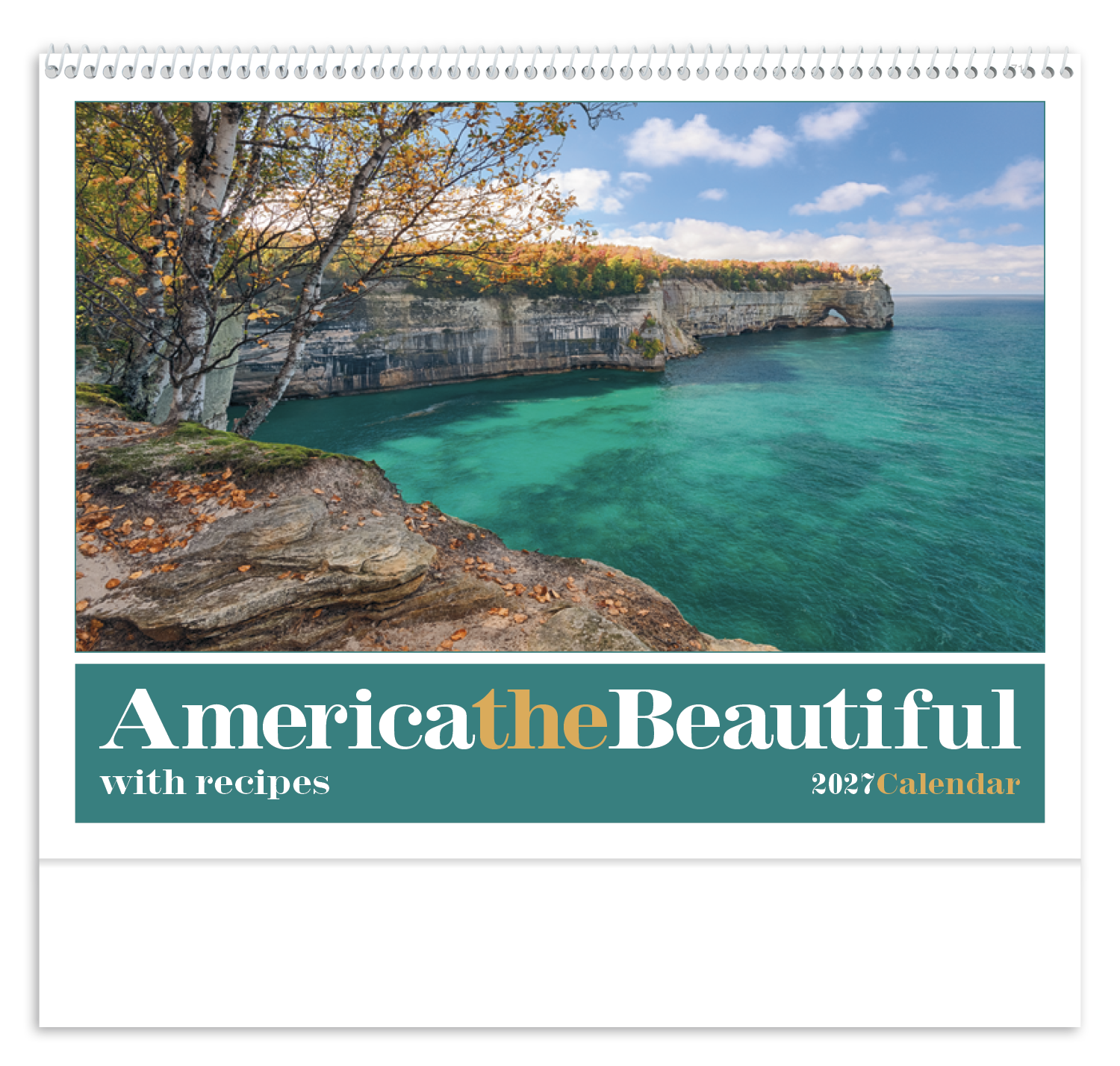 America the Beautiful with Recipes Calendar