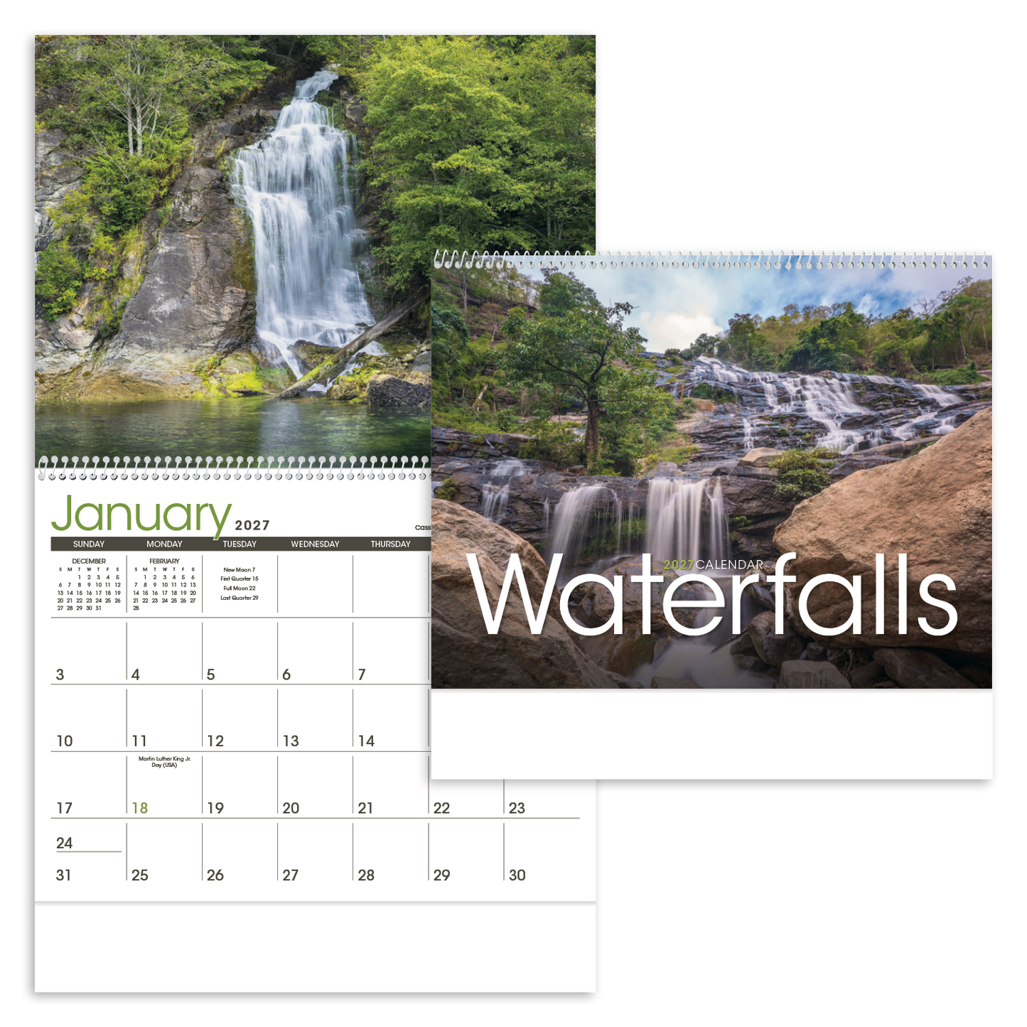 Waterfalls Calendar