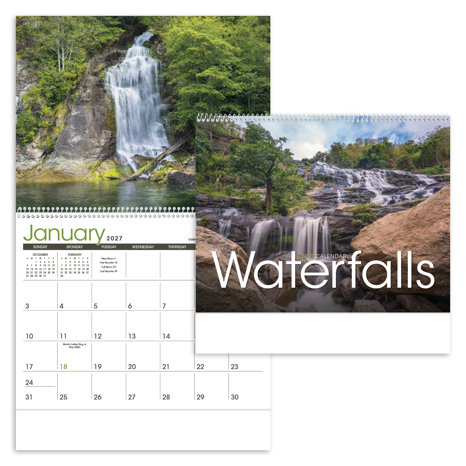 Waterfalls Calendar