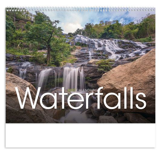 Custom logo Waterfalls Calendar