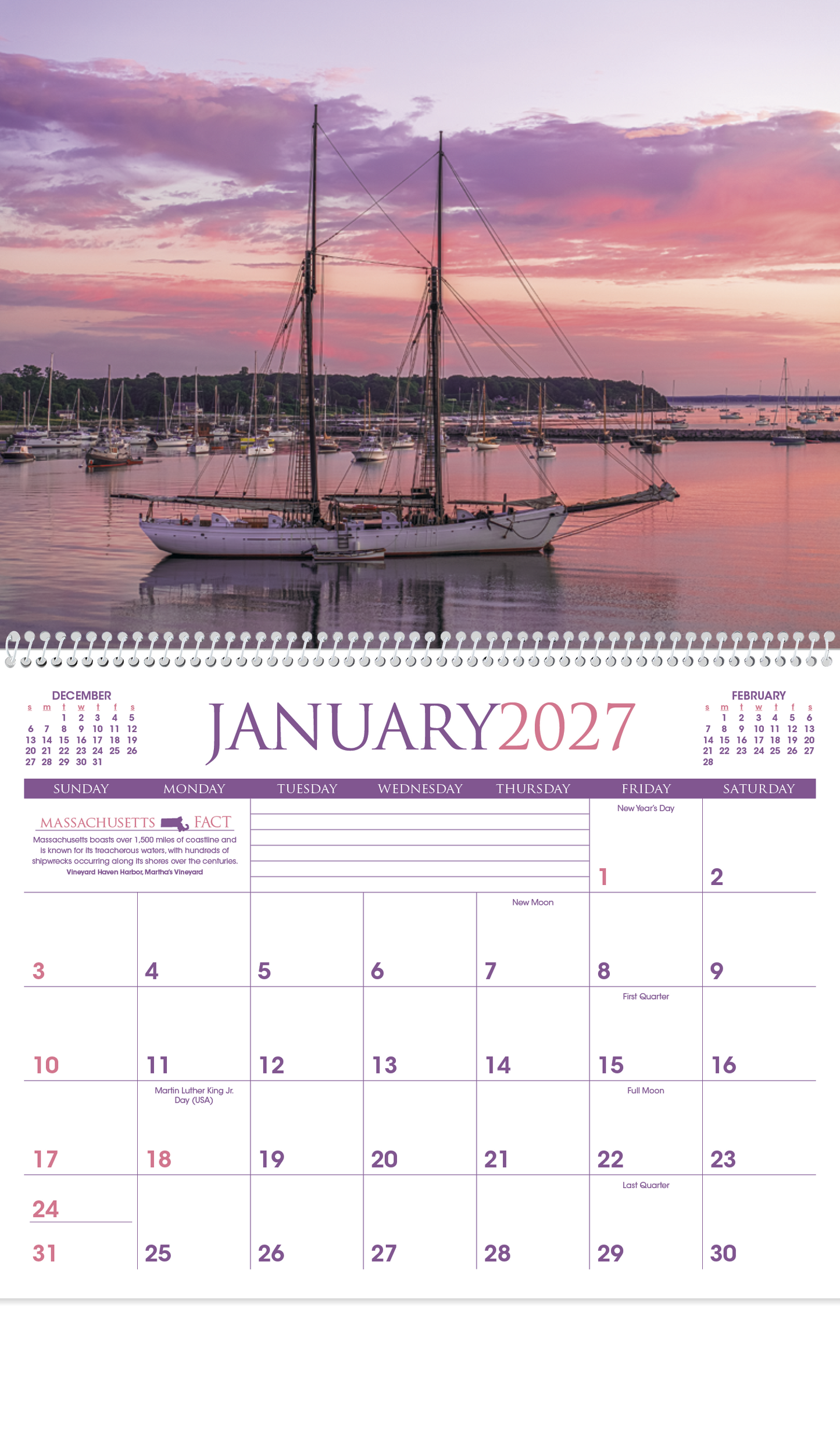 New England Calendar