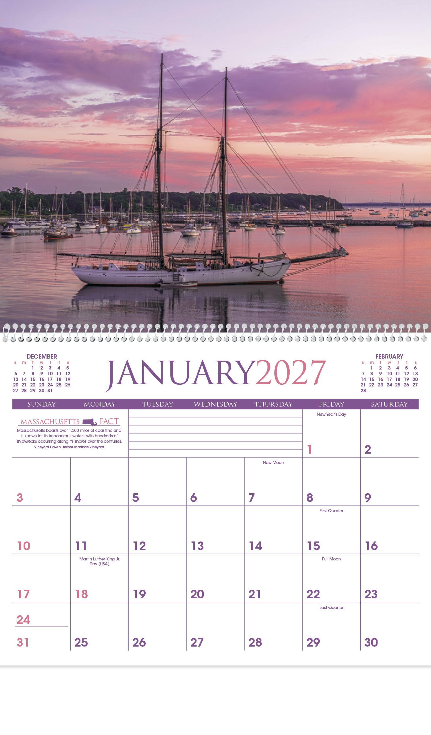 New England Calendar