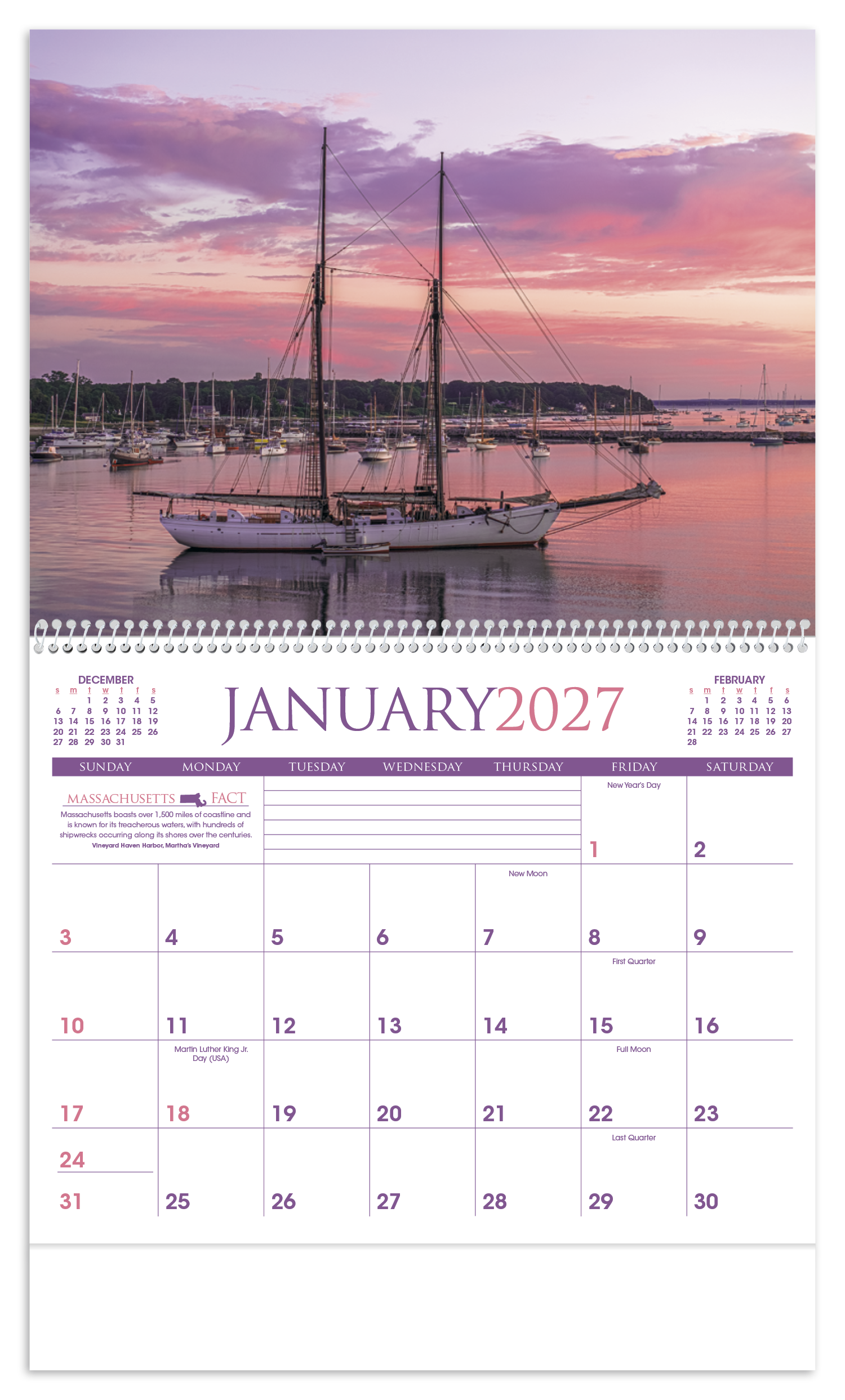 New England Calendar