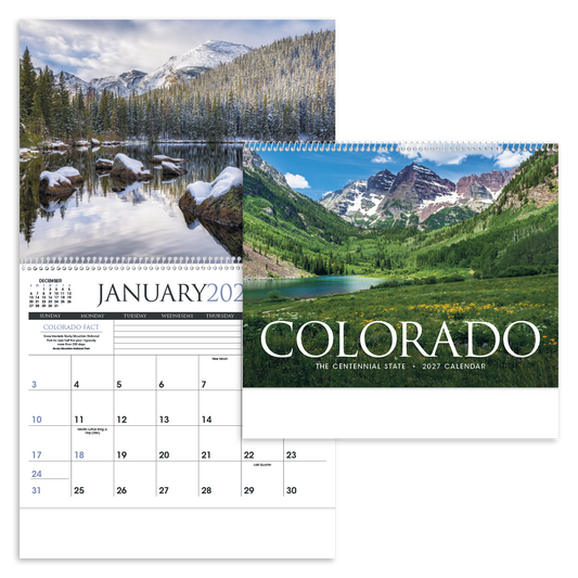Custom logo Colorado Calendar