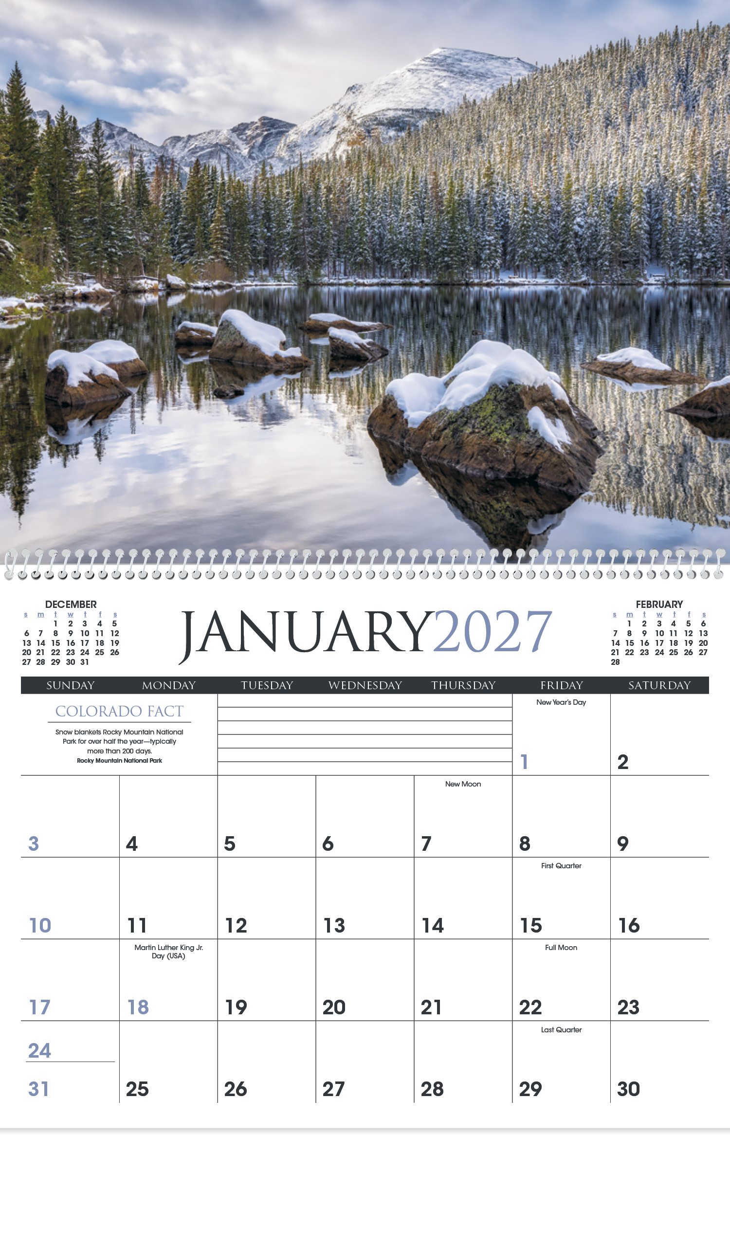 Colorado Calendar