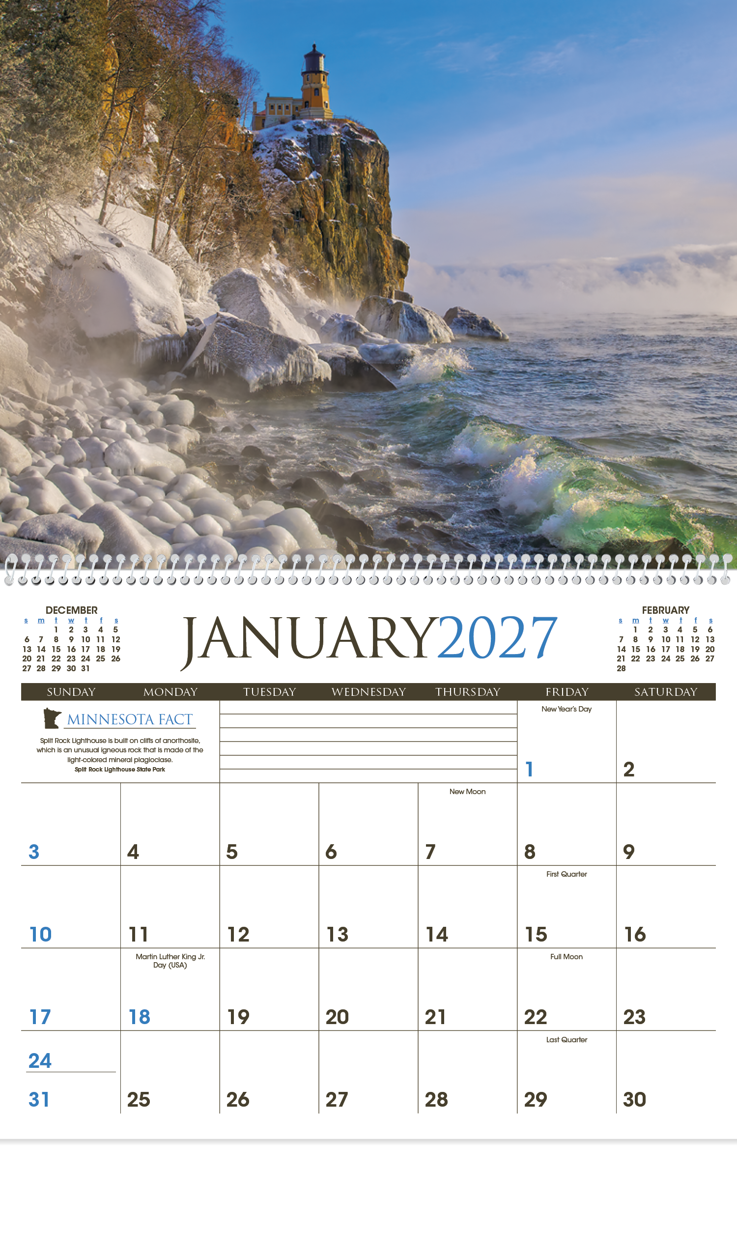 Minnesota Calendar