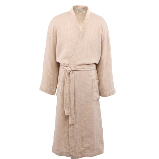 Custom logo Wellable Cotton Robe - Unisex