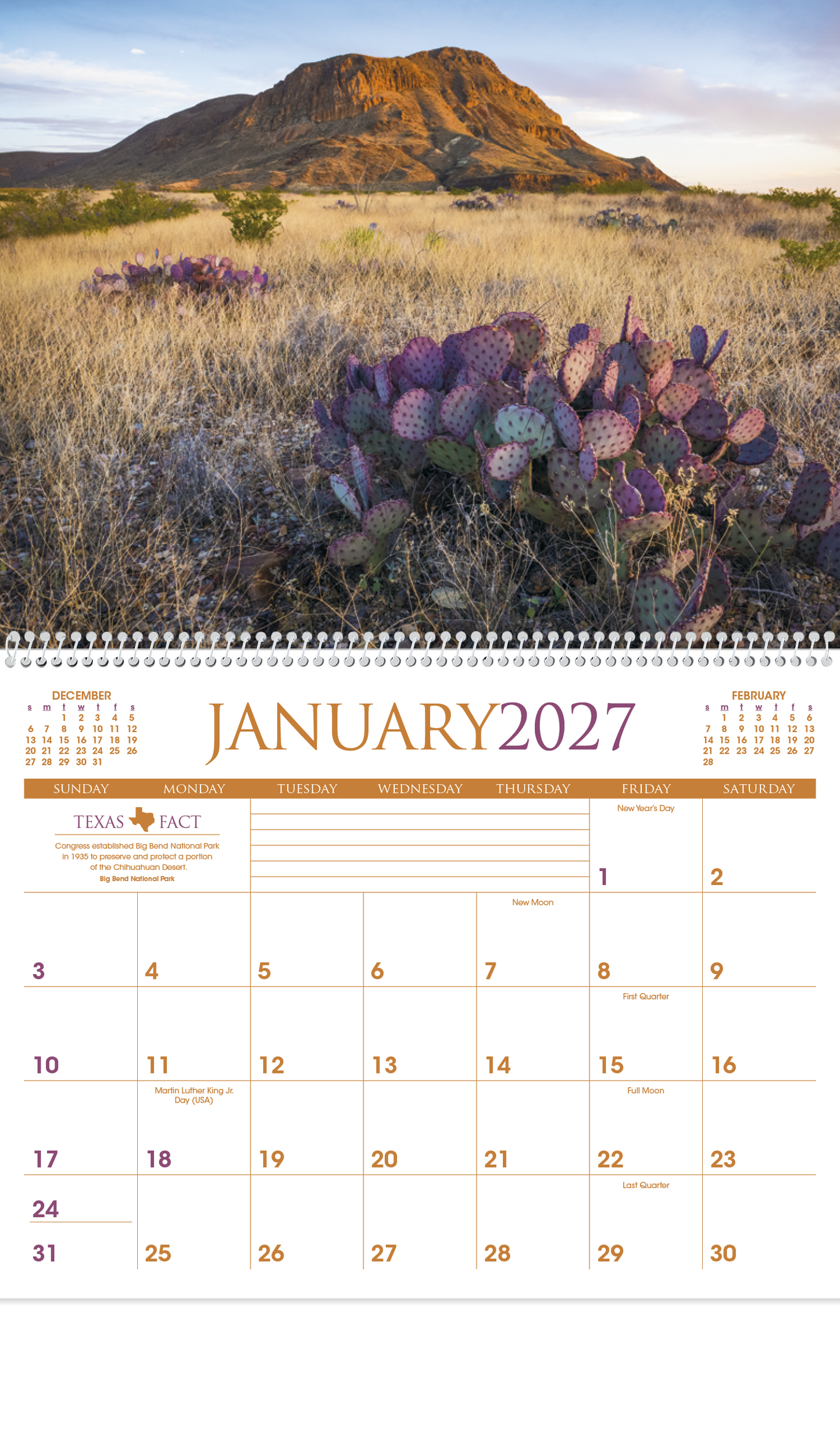 Texas Calendar