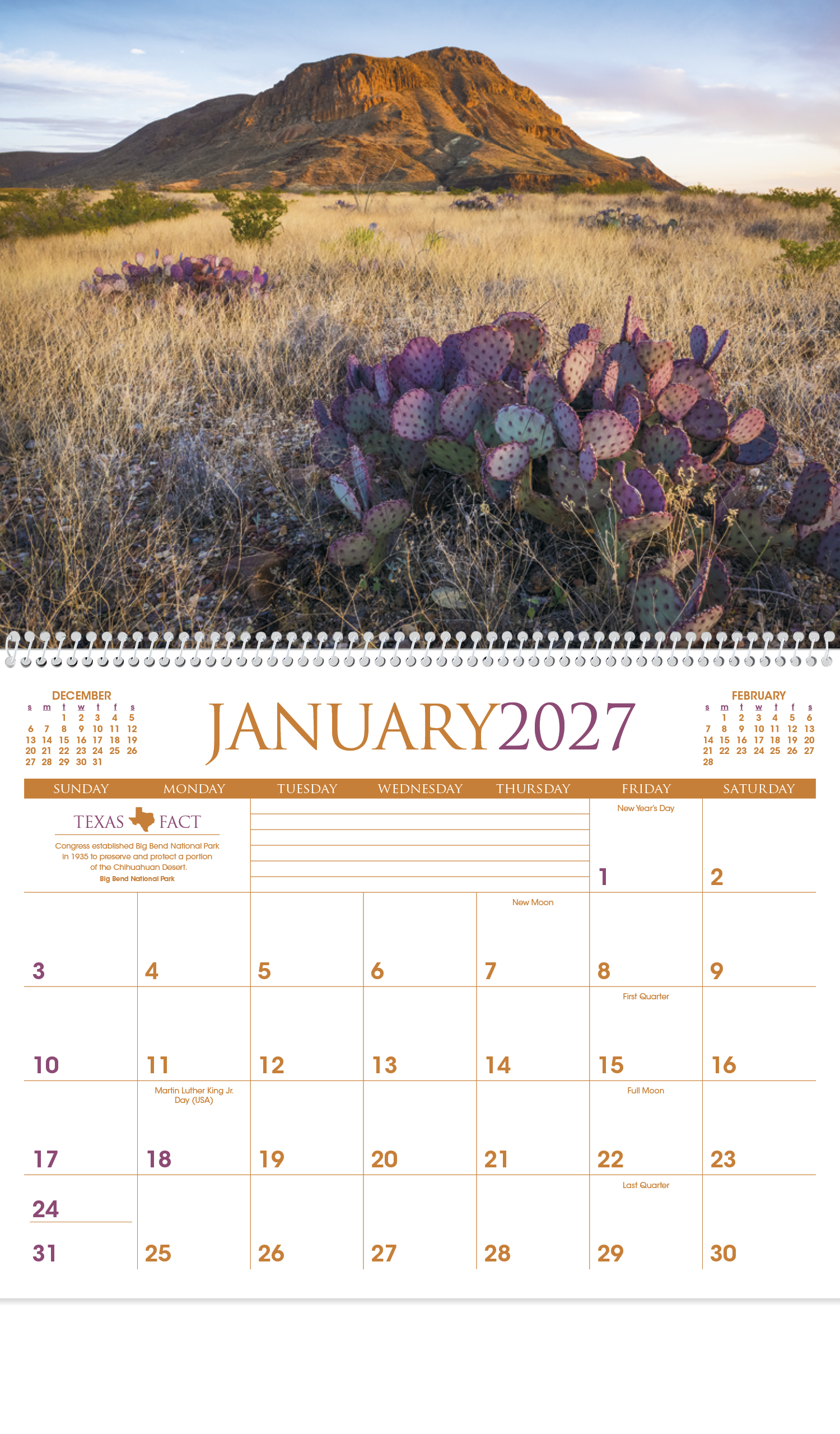 Texas Calendar