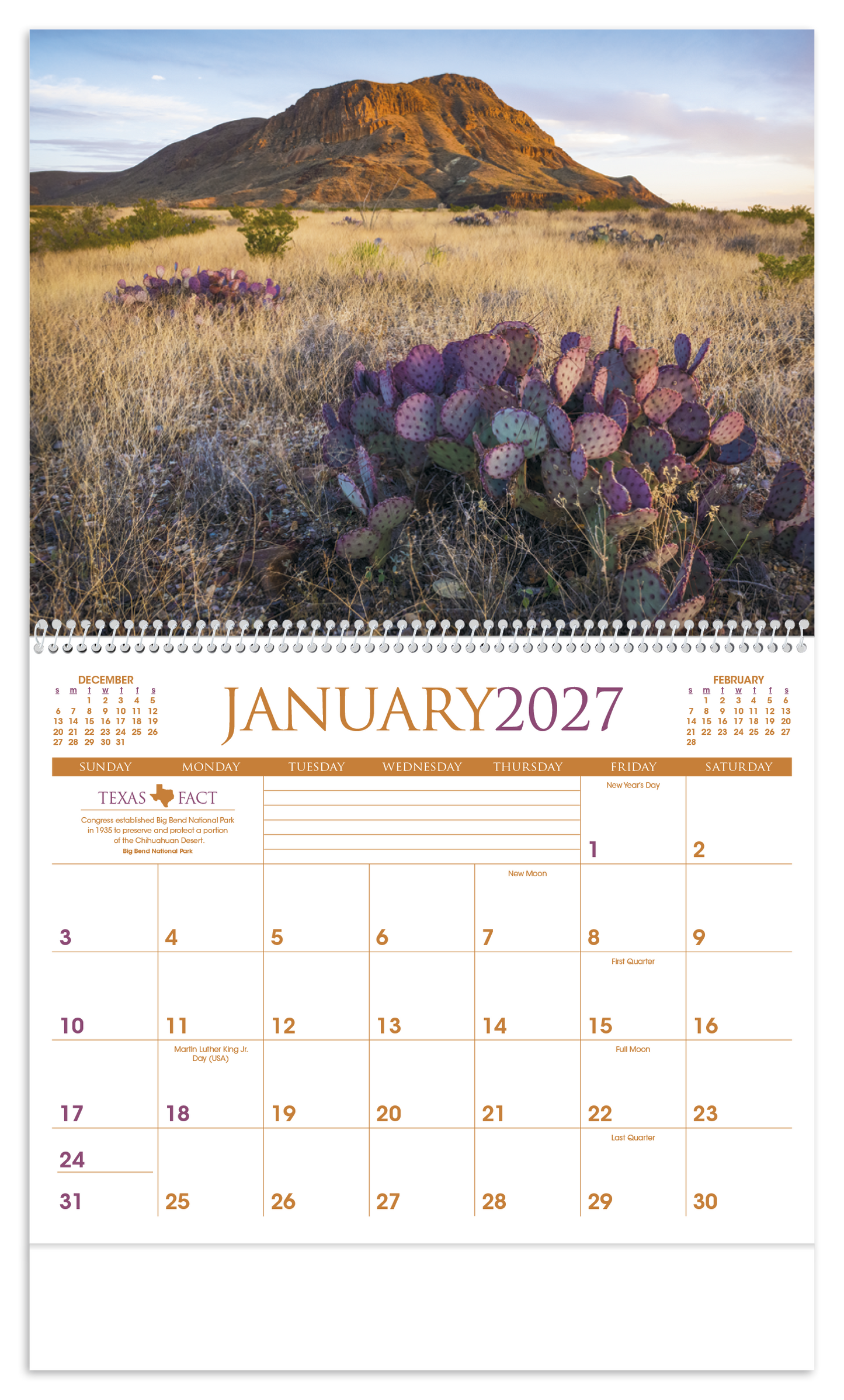 Texas Calendar