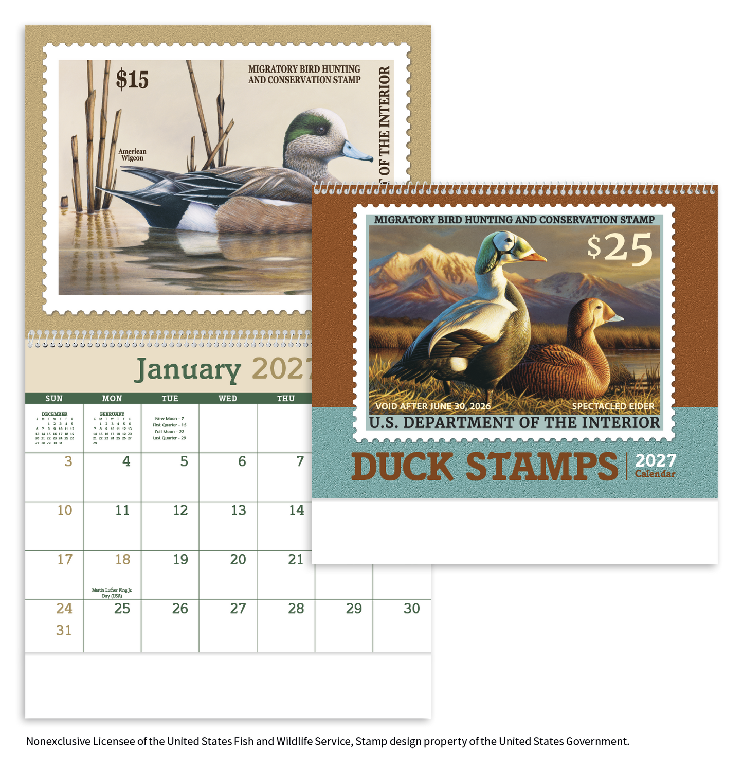 Duck Stamps Calendar