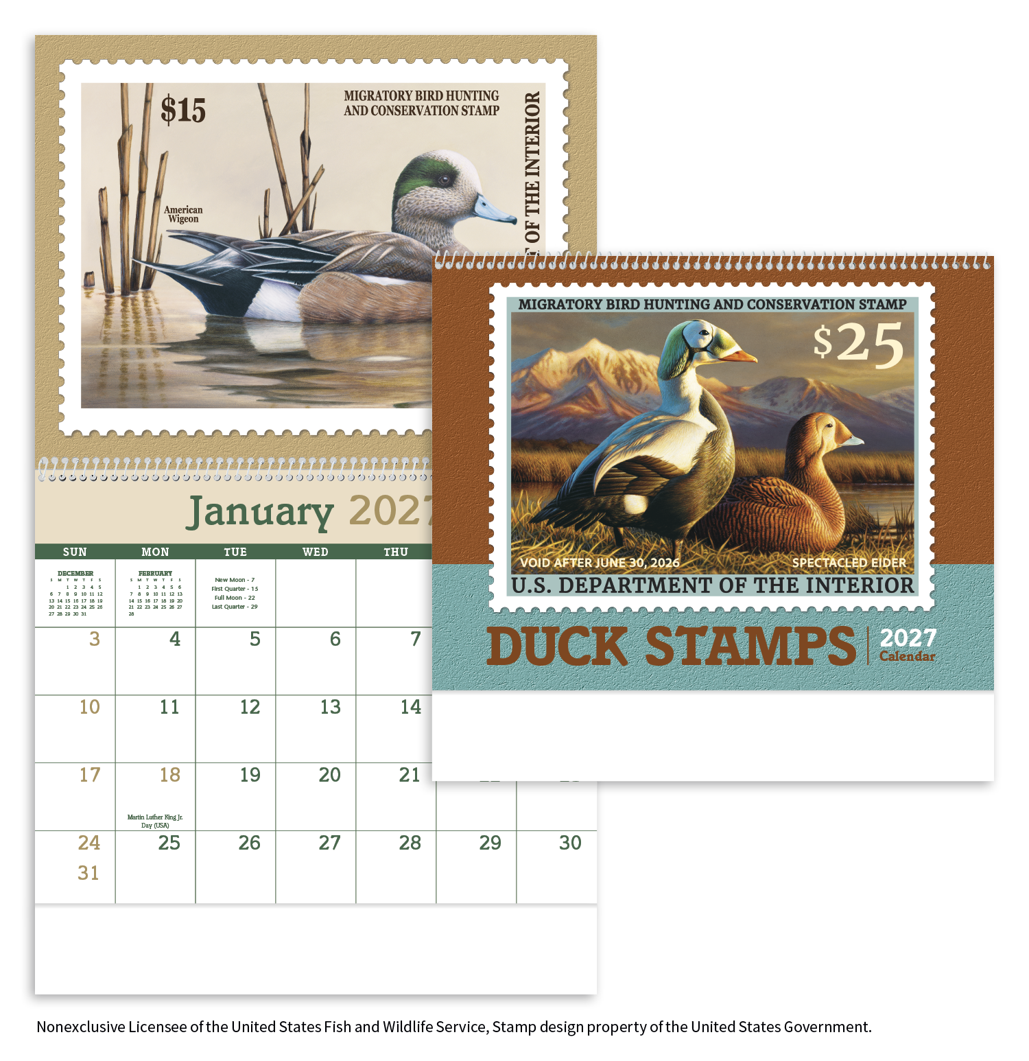 Duck Stamps Calendar