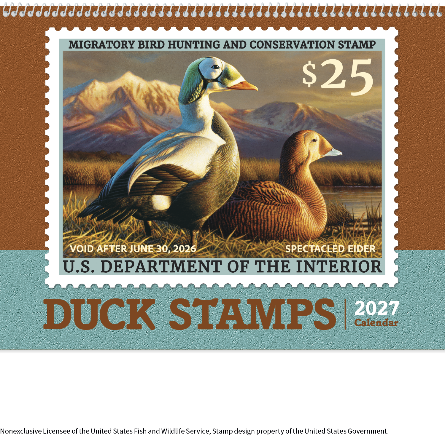 Duck Stamps Calendar