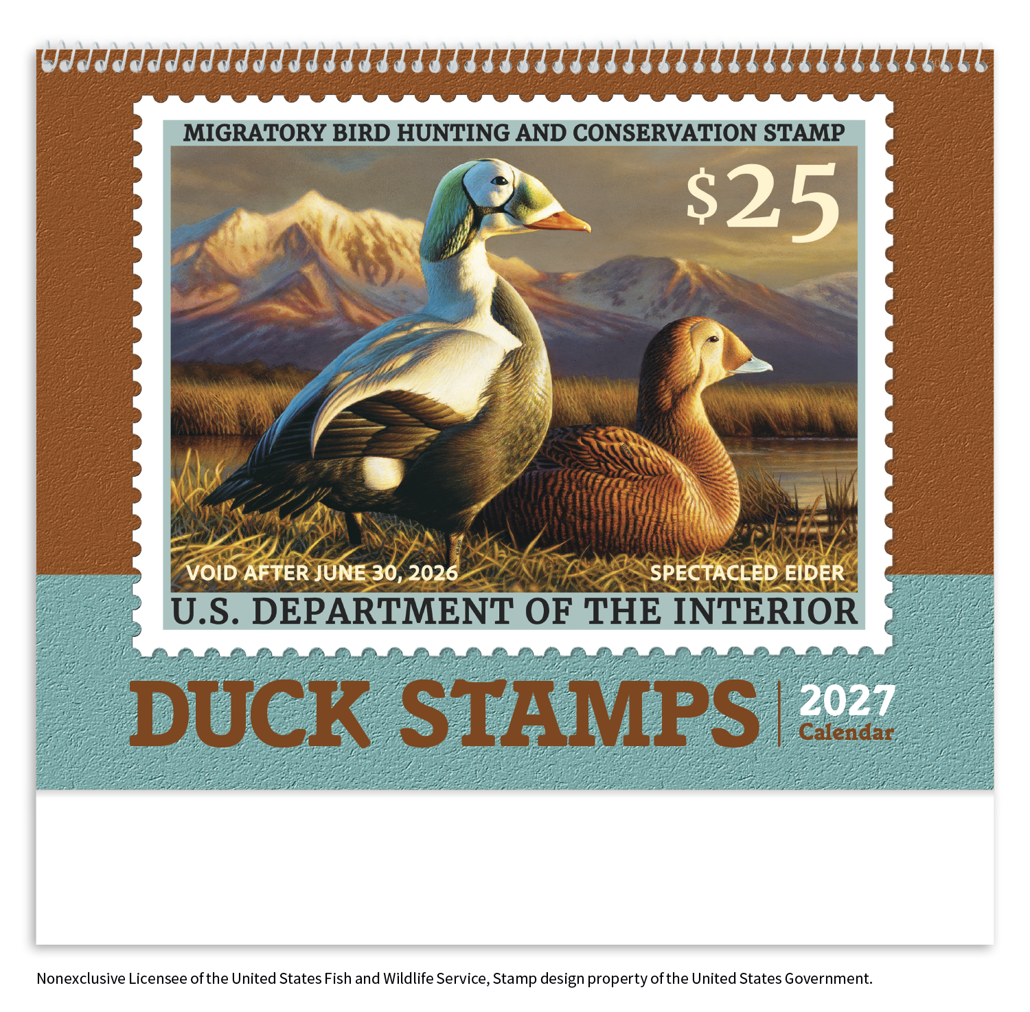 Duck Stamps Calendar