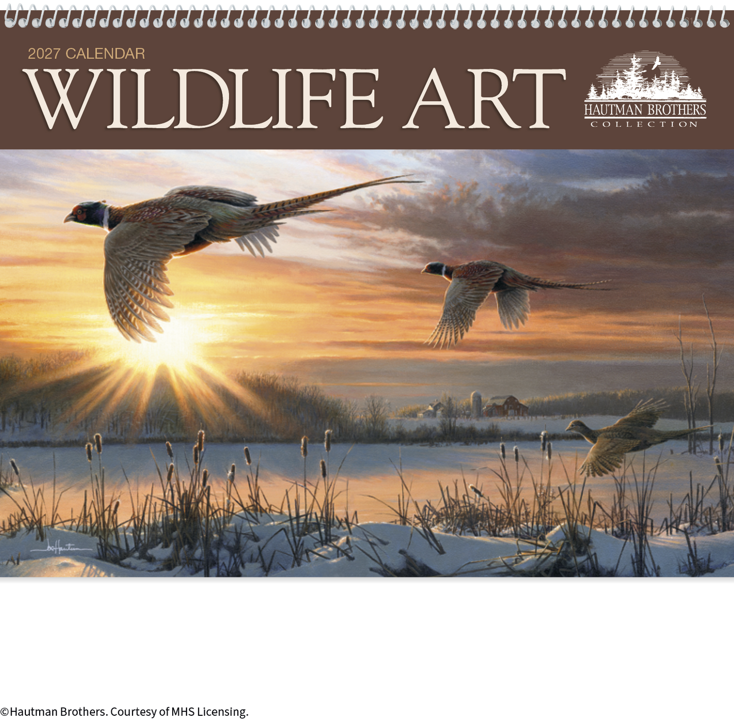 Wildlife Art by the Hautman Brothers Calendar