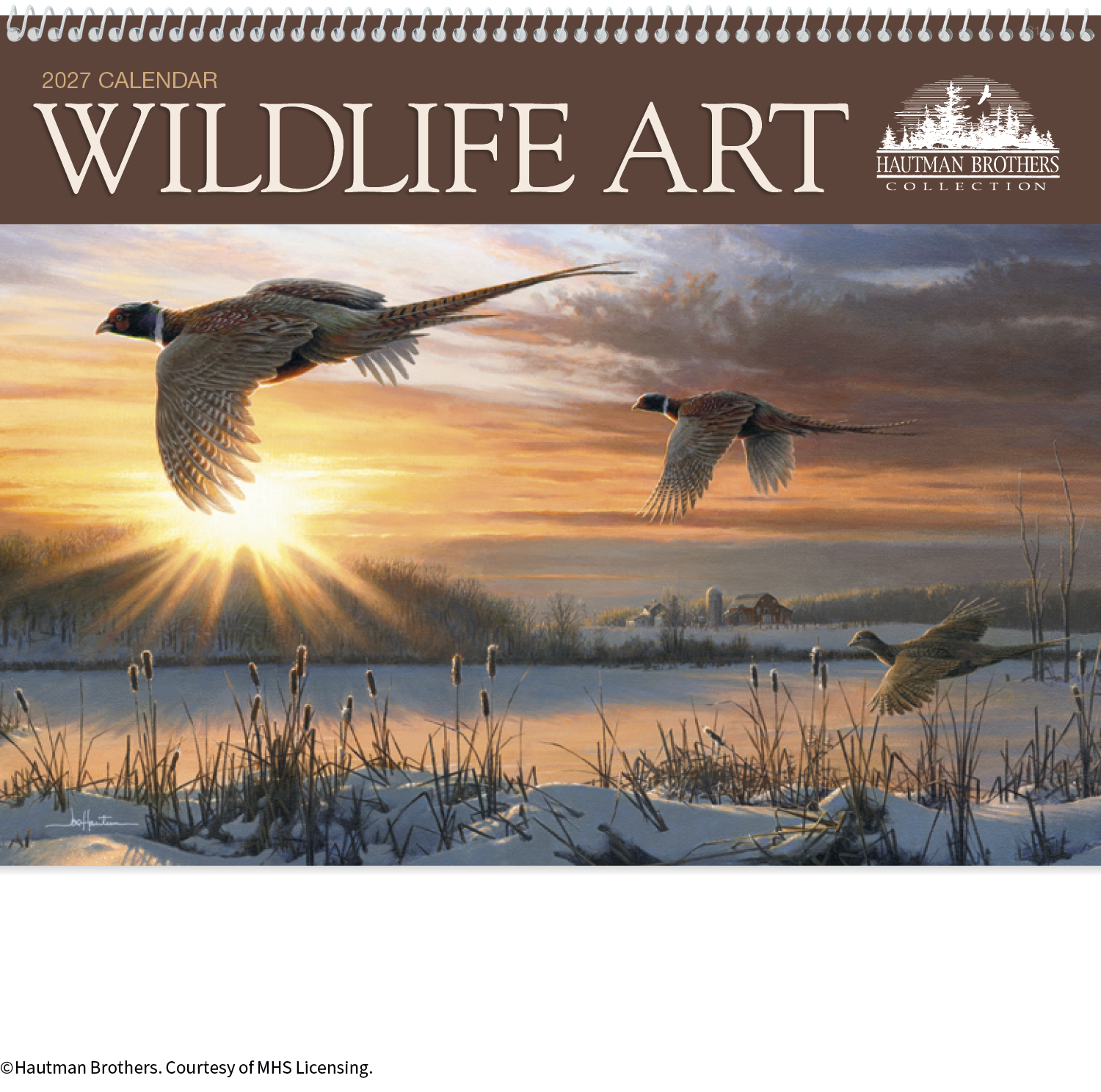 Wildlife Art by the Hautman Brothers Calendar