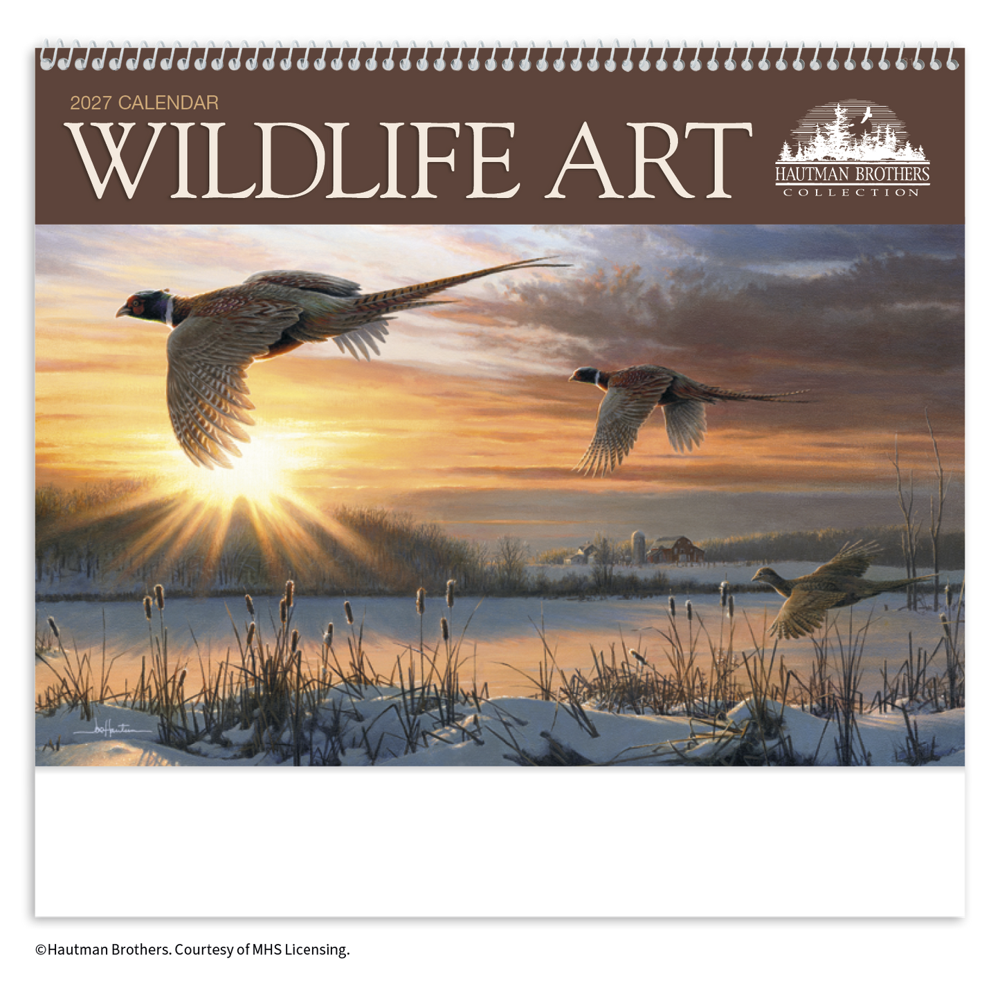 Wildlife Art by the Hautman Brothers Calendar