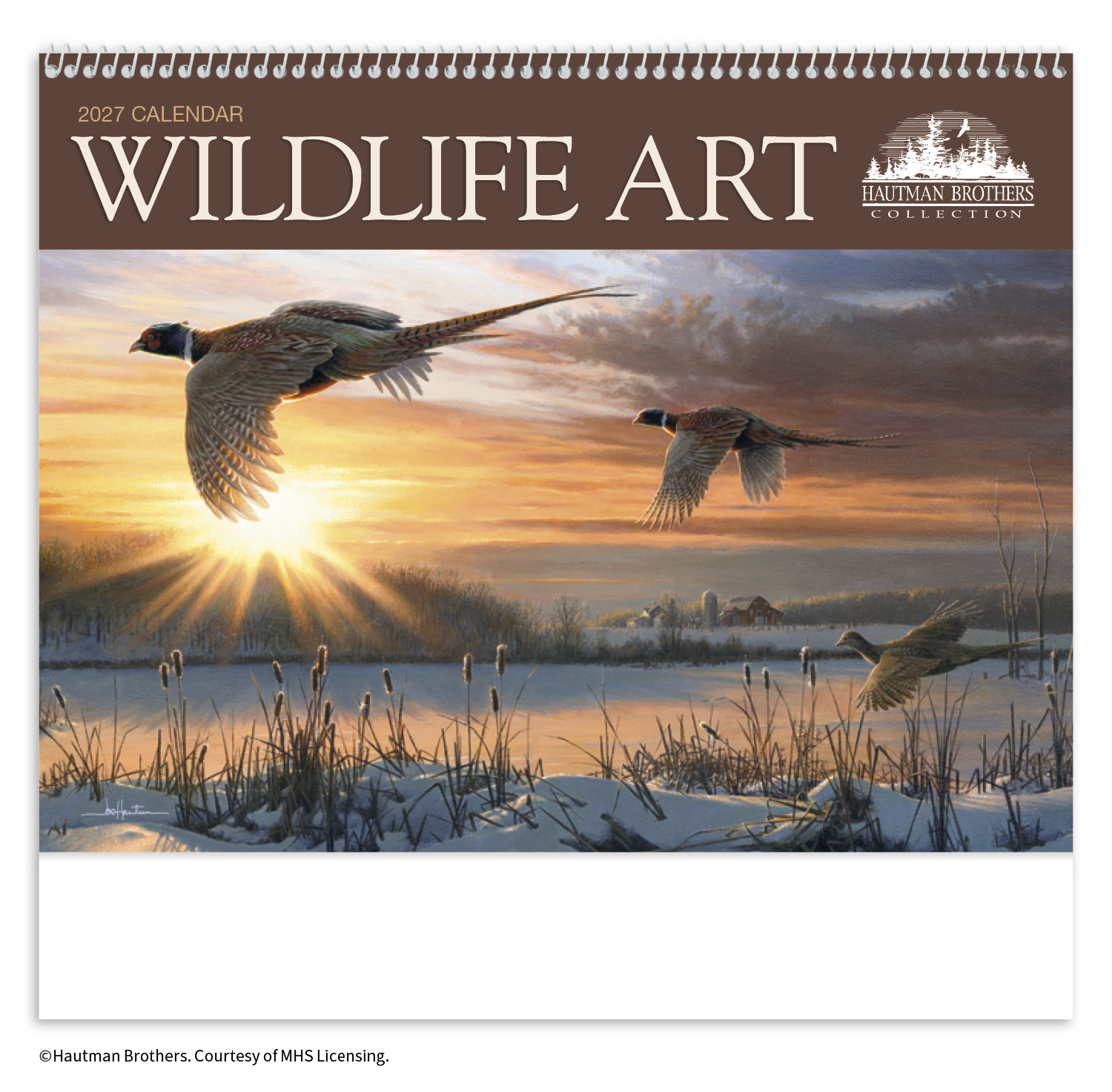 Wildlife Art by the Hautman Brothers Calendar