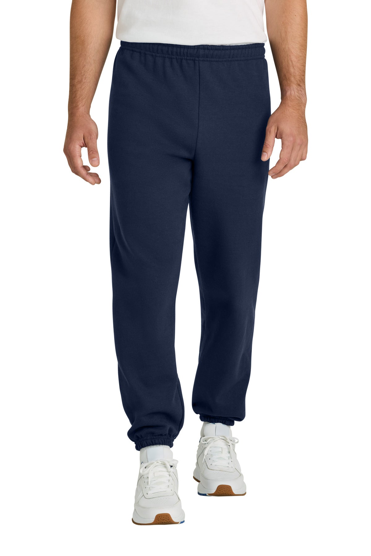 Custom logo Gildan® Heavy Blend™ Sweatpant.  18200 in Navy
