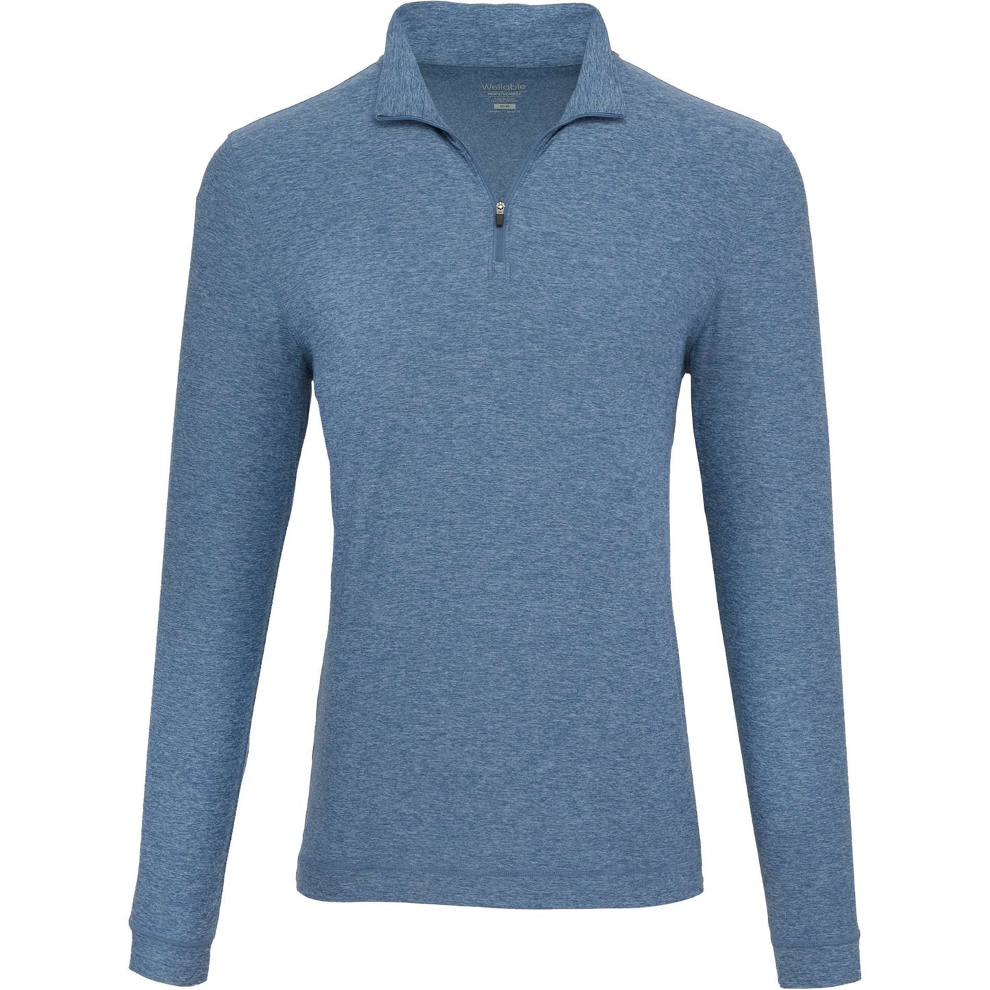 WELLABLE Men's Knit 1/4 Zip