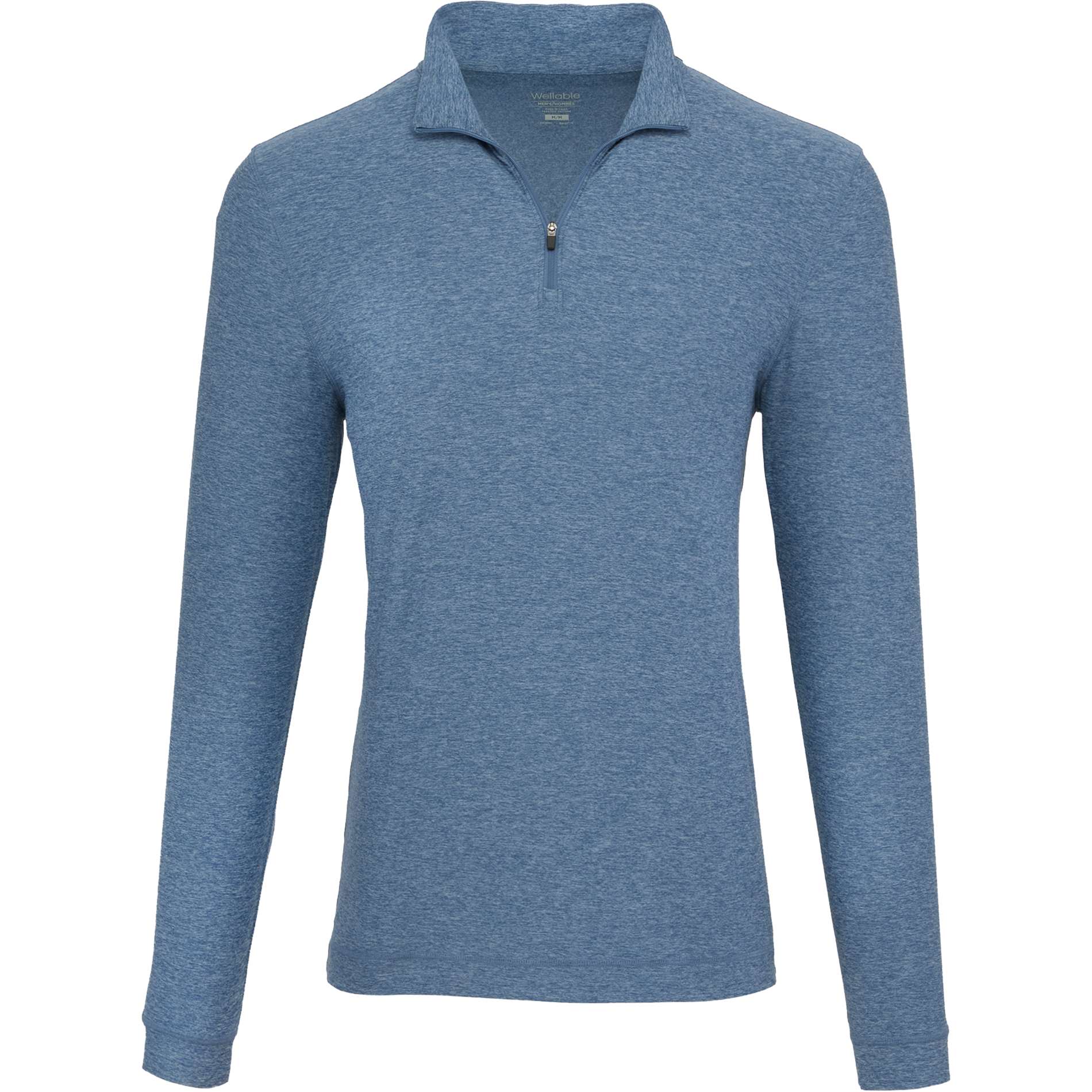 WELLABLE Men's Knit 1/4 Zip