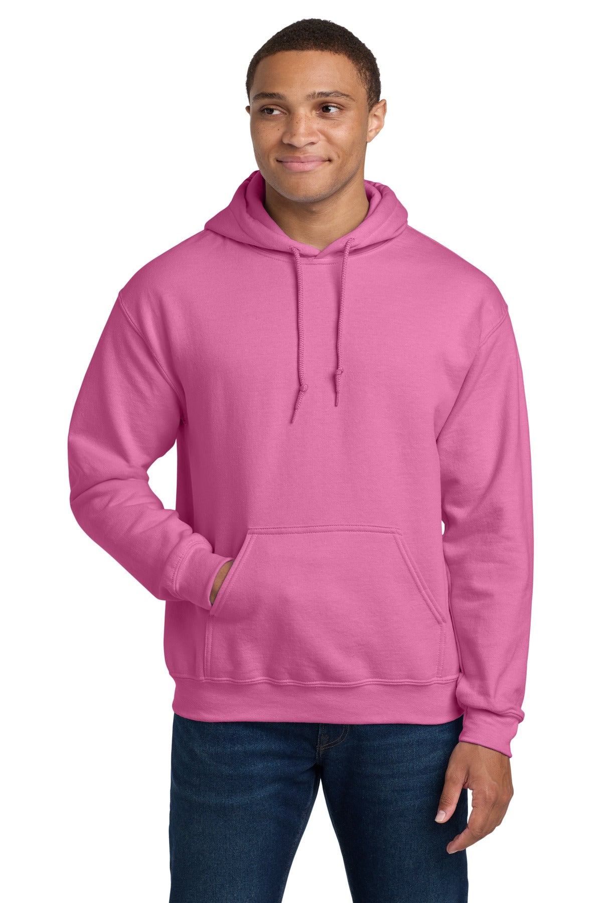 Custom logo Gildan® - Heavy Blend™ Hooded Sweatshirt.  18500 in Azalea