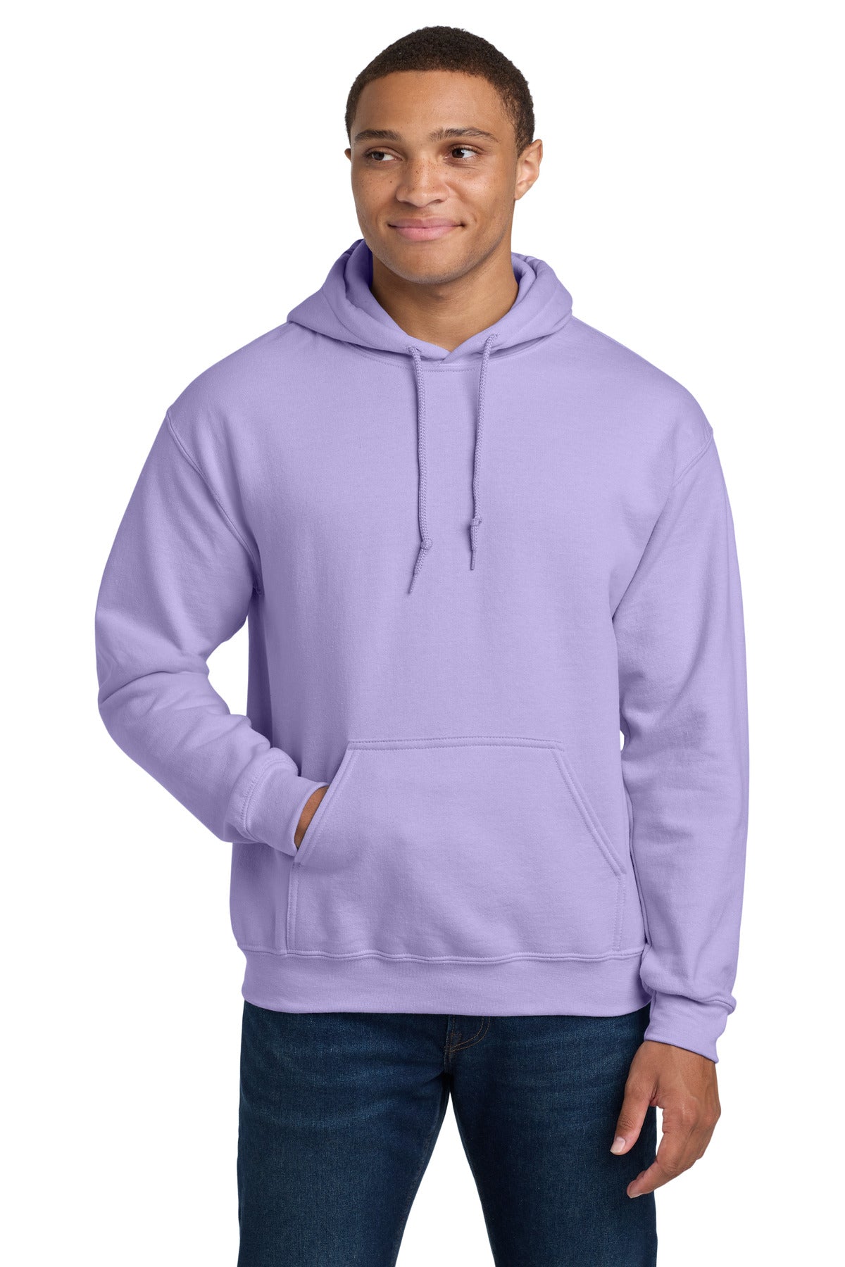 Custom logo Gildan® - Heavy Blend™ Hooded Sweatshirt.  18500 in Orchid
