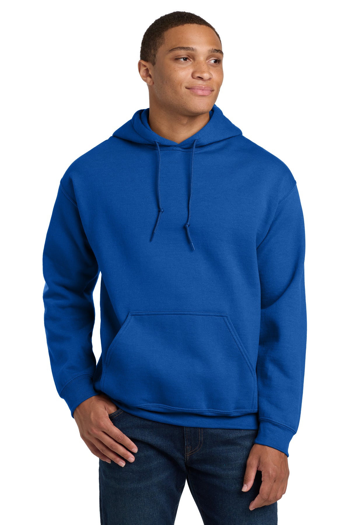 Custom logo Gildan® - Heavy Blend™ Hooded Sweatshirt.  18500 in Royal