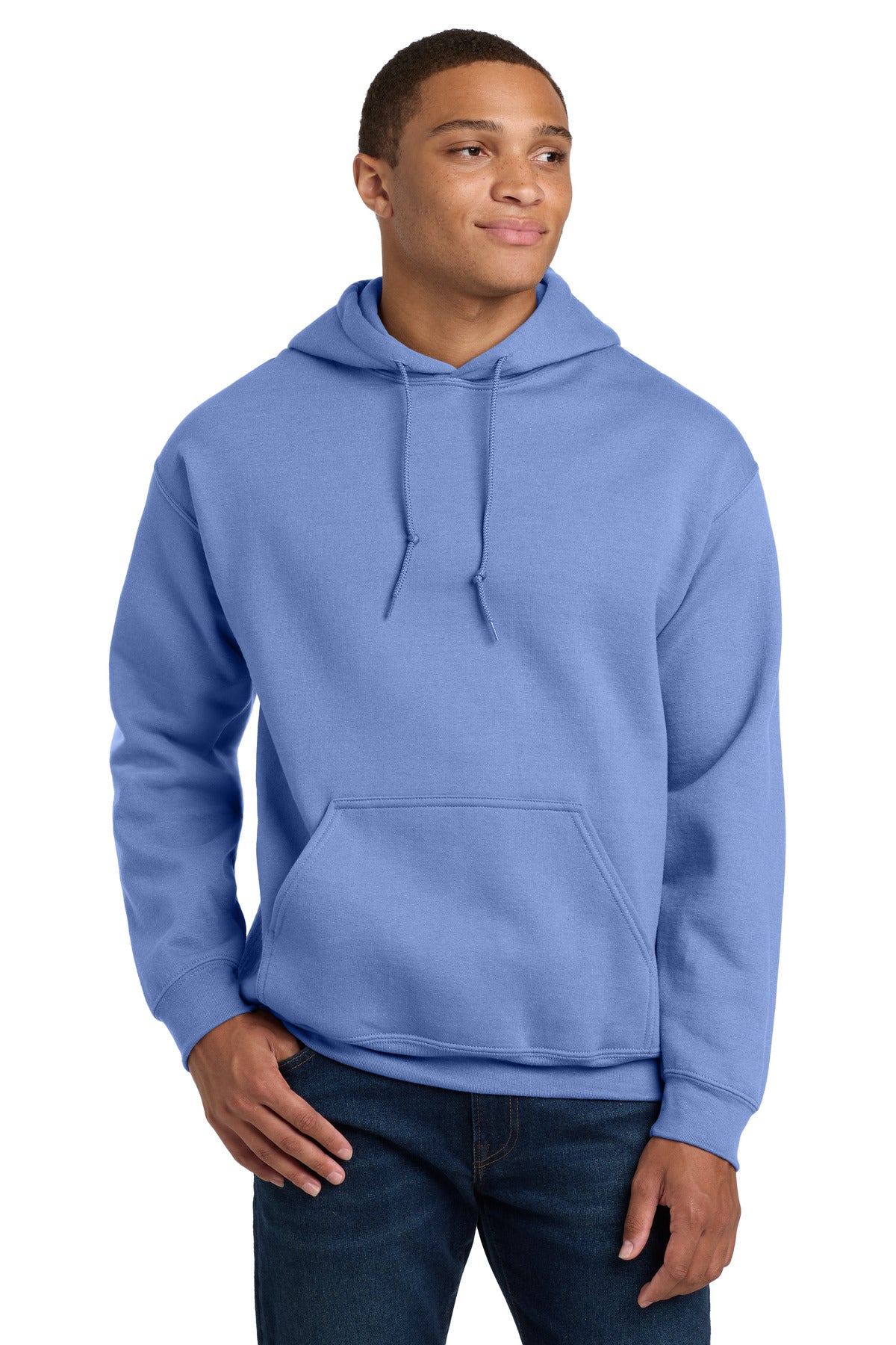 Custom logo Gildan® - Heavy Blend™ Hooded Sweatshirt.  18500 in Violet