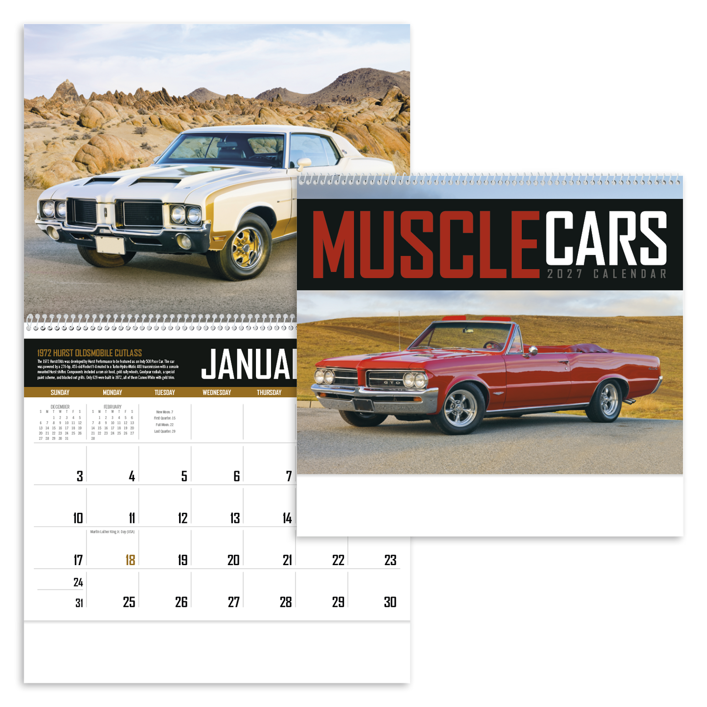 Muscle Cars Calendar