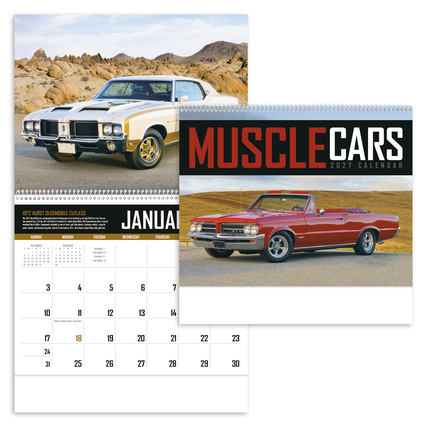 Muscle Cars Calendar