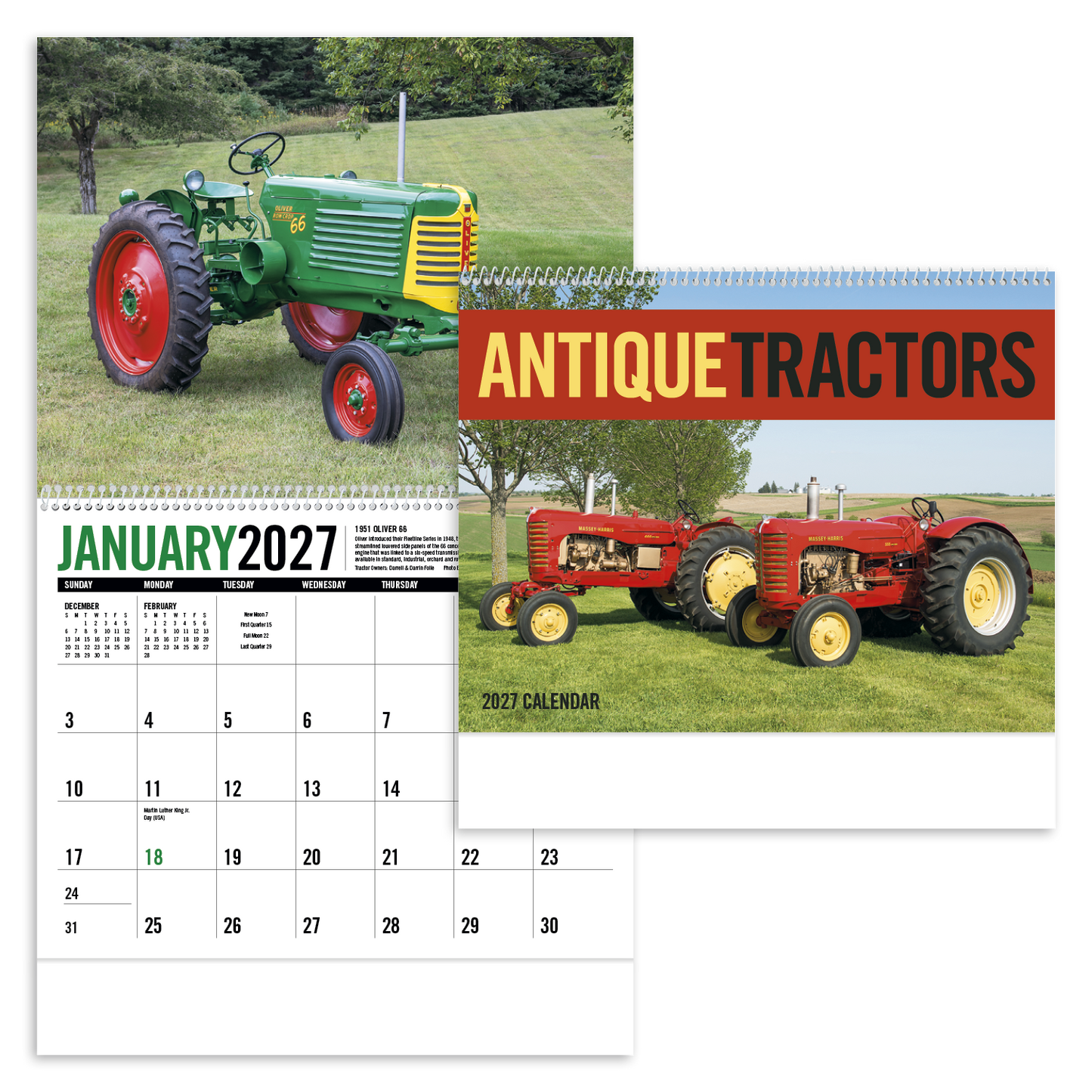Antique Tractors Calendar