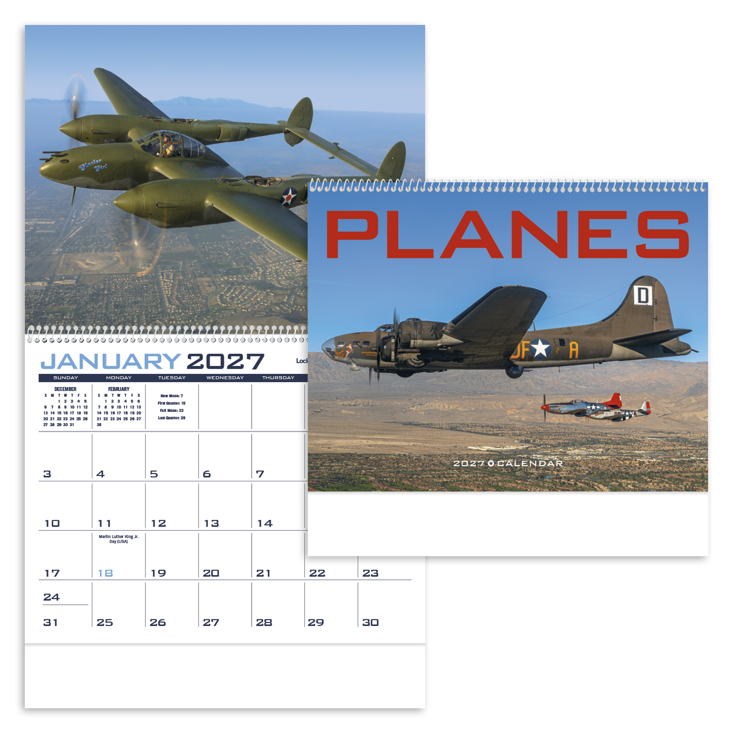 Planes Calendar