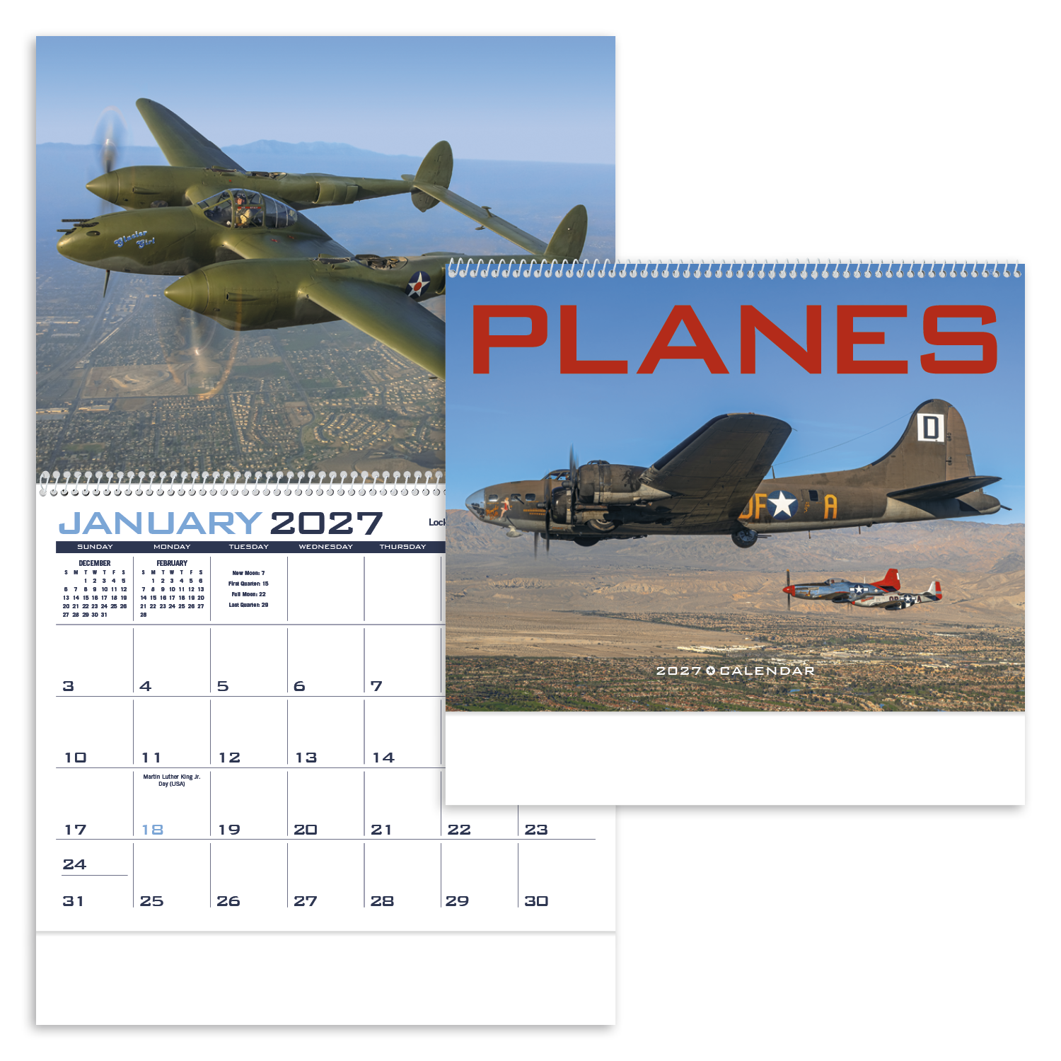 Planes Calendar
