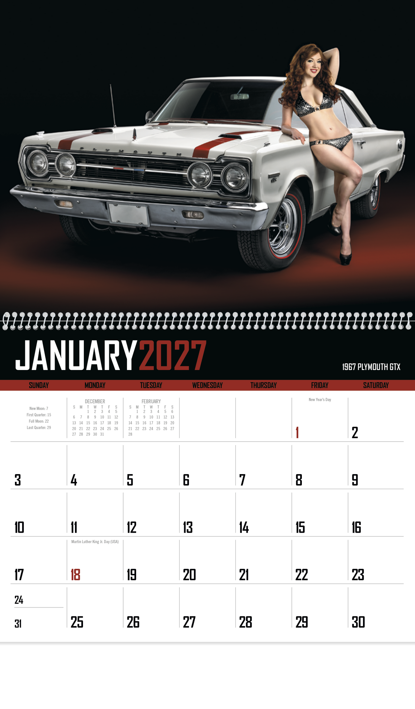 American Muscle Calendar