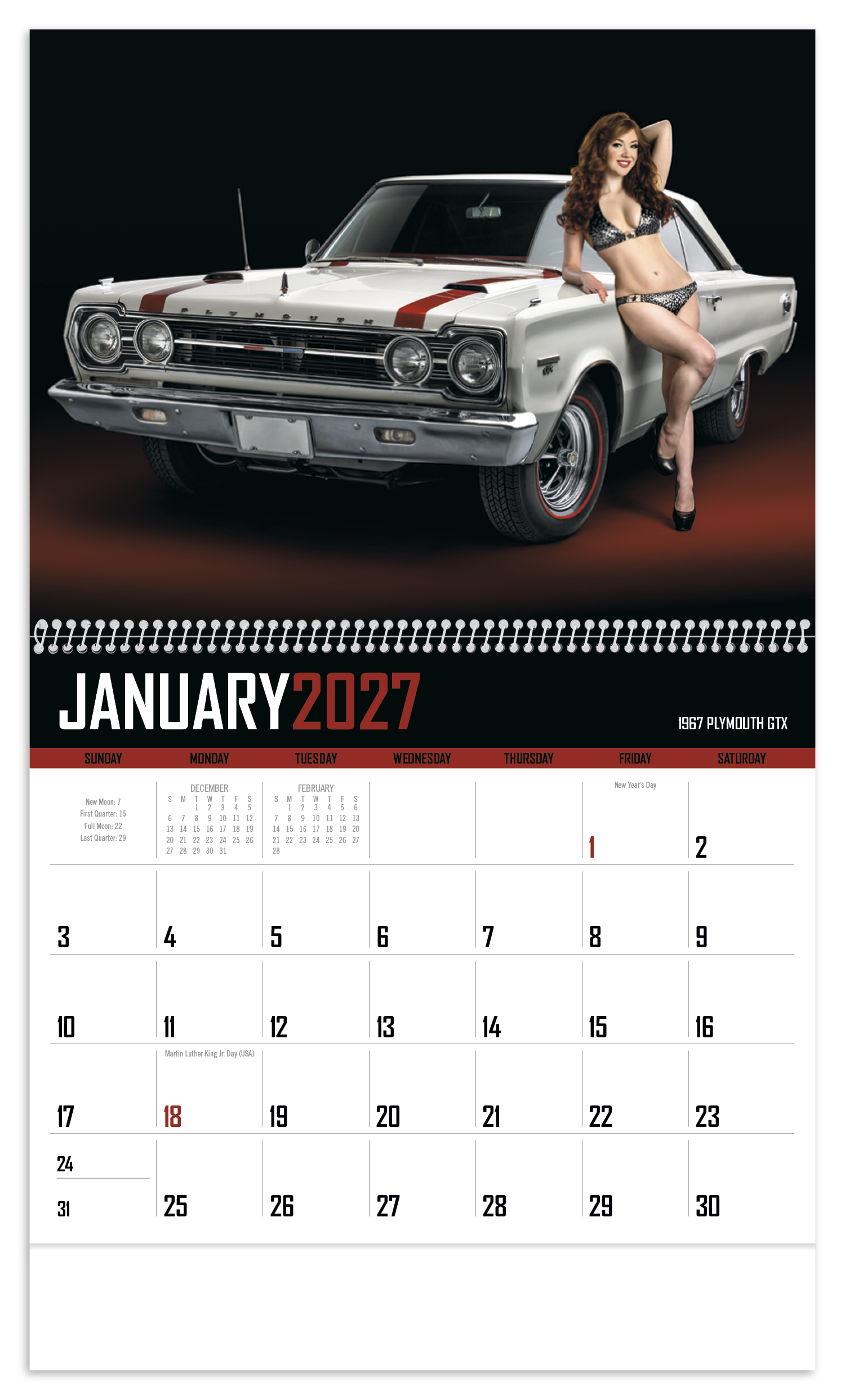 American Muscle Calendar