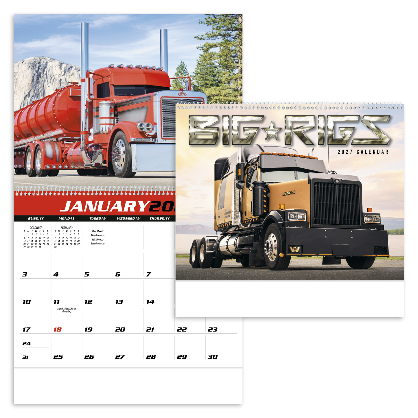 Big Rigs Calendar