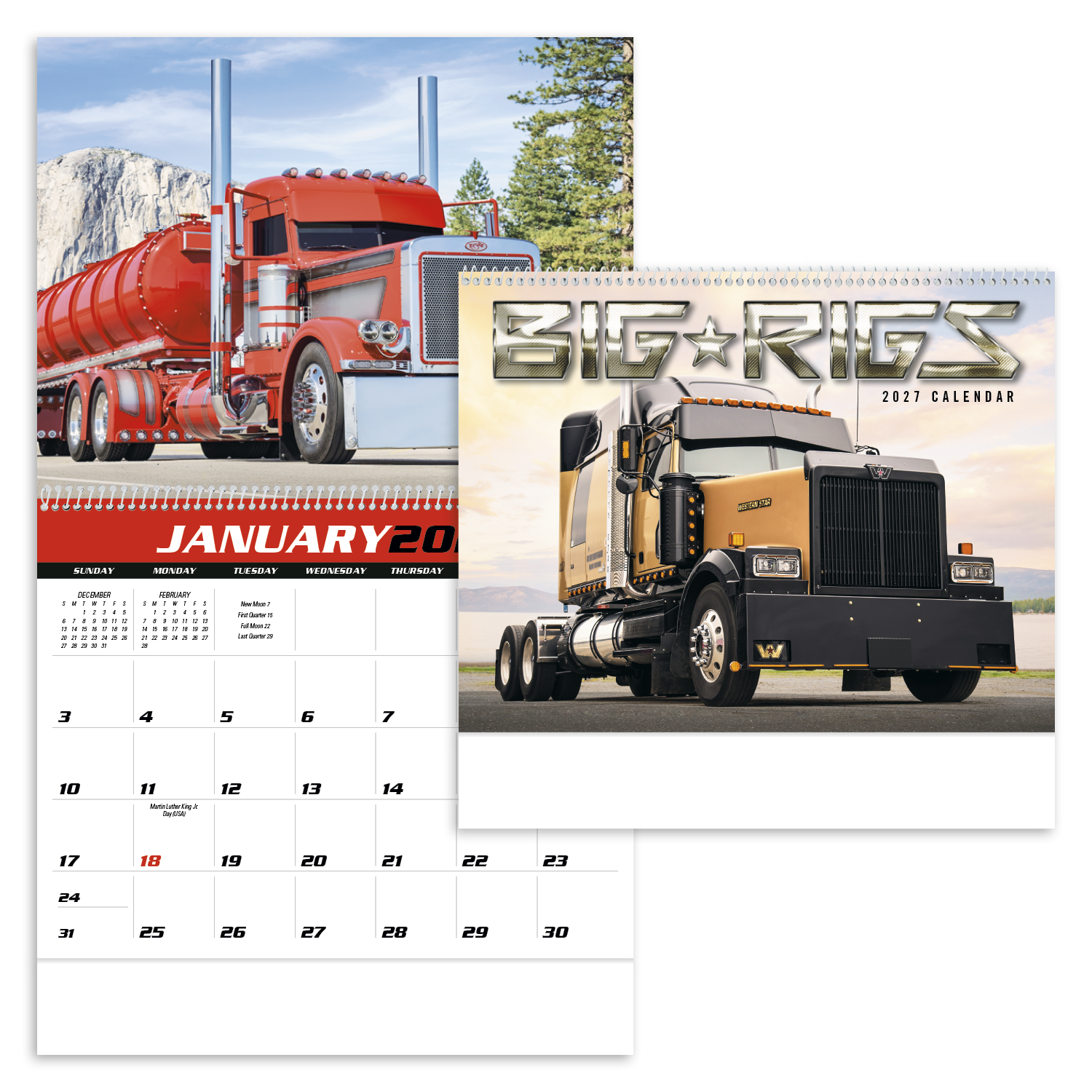 Big Rigs Calendar