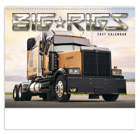 Custom logo Big Rigs Calendar