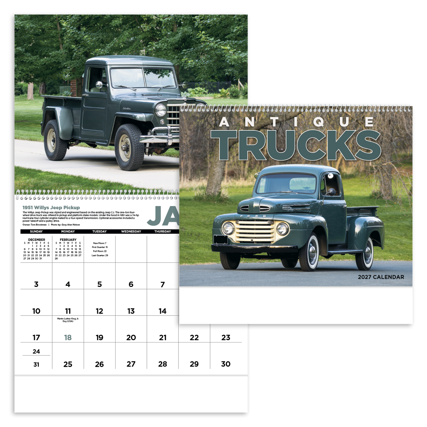 Antique Trucks Calendar
