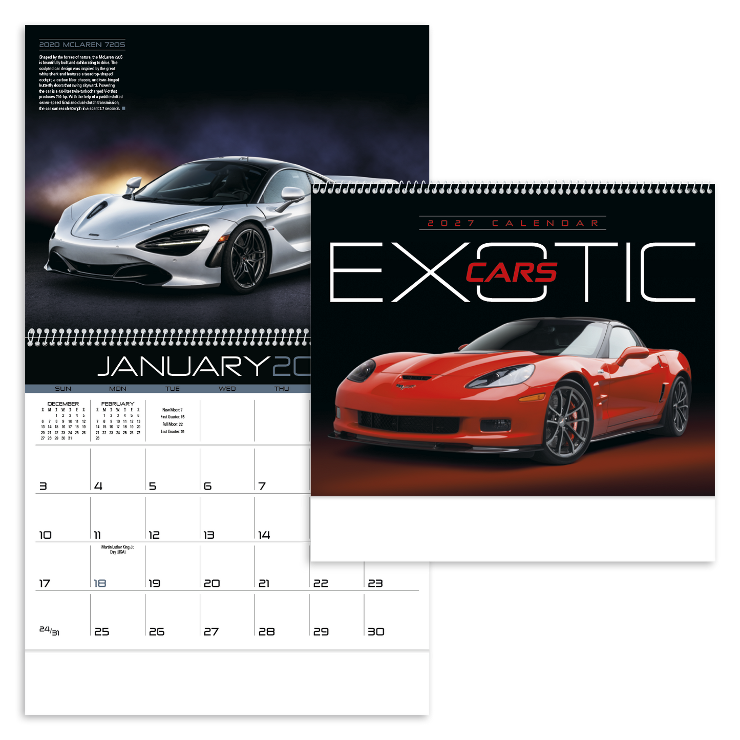 Exotic Cars Calendar
