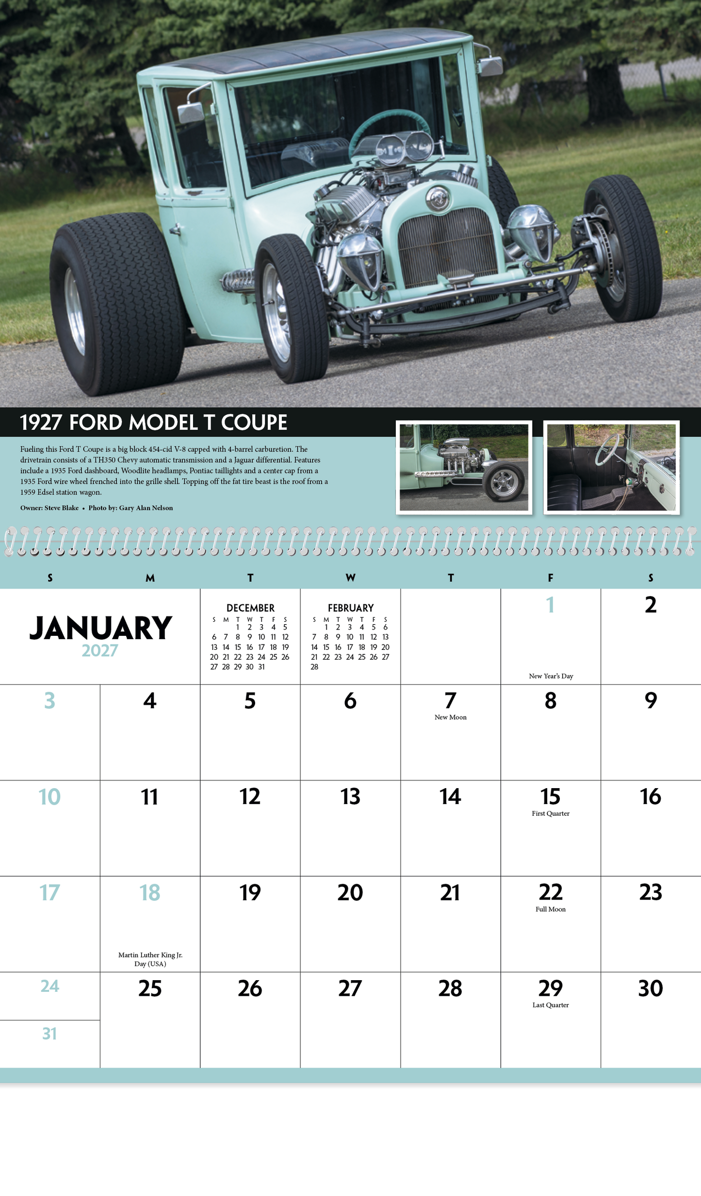 Street Rods Calendar