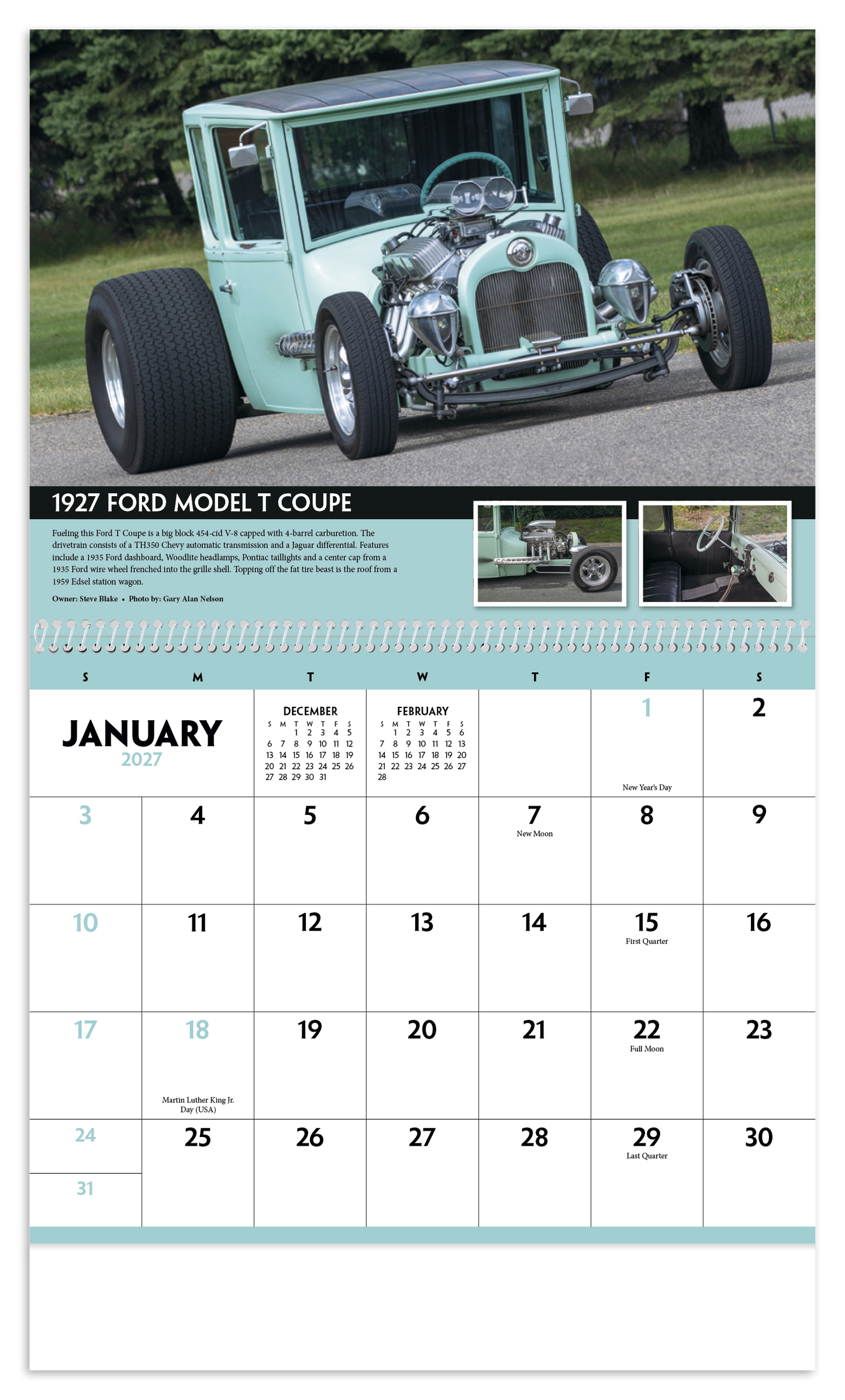 Street Rods Calendar