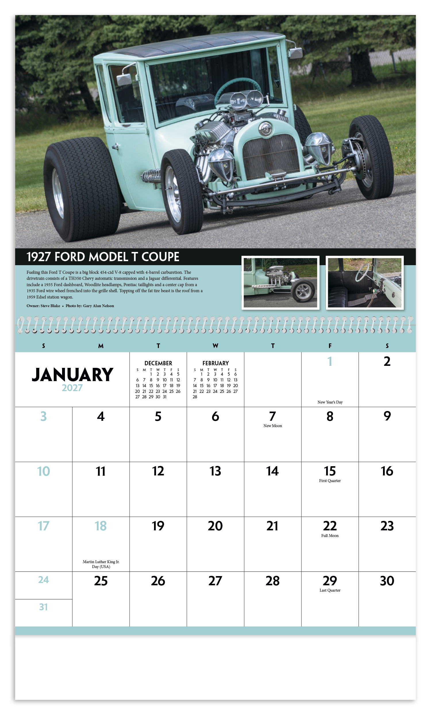 Street Rods Calendar